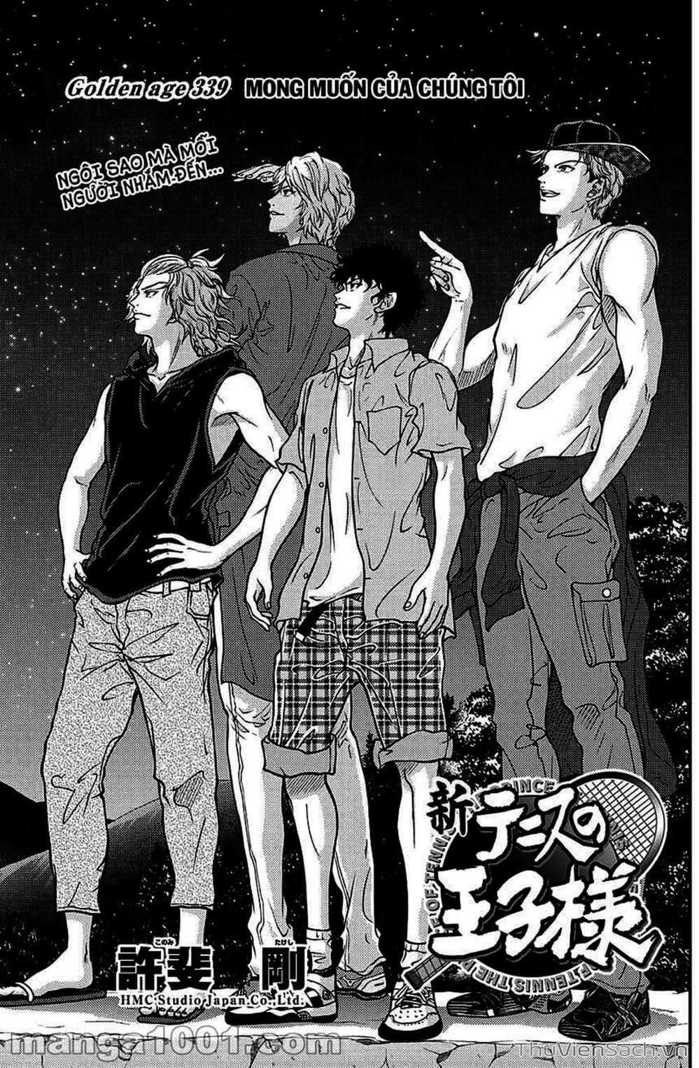 Truyện Tranh Hoàng Tử Tennis - Prince Of Tennis trang 3