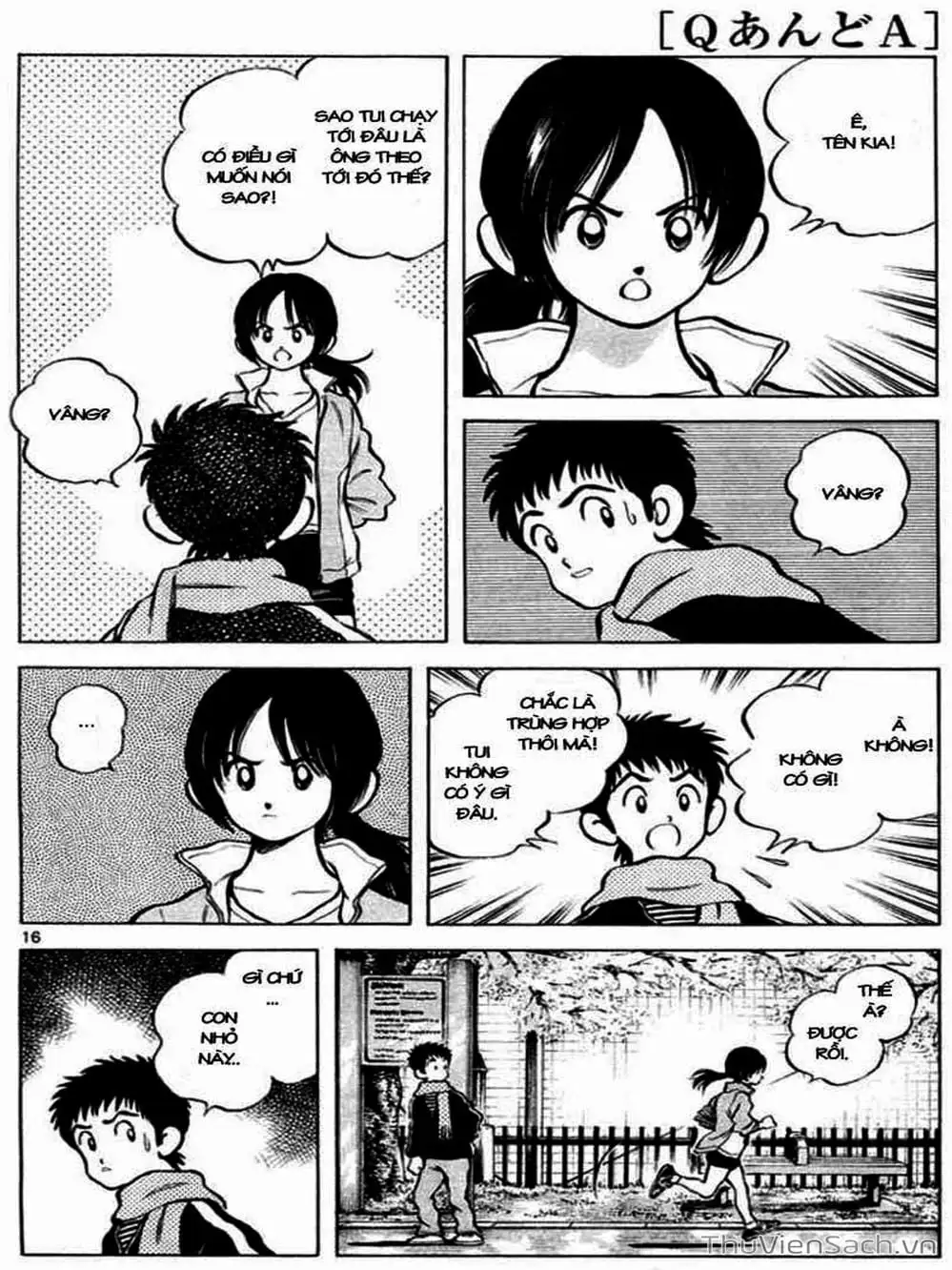 Truyện Tranh Q Và A - Q And A trang 7