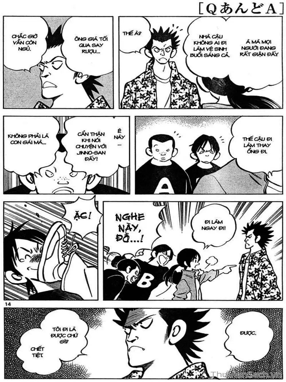 Truyện Tranh Q Và A - Q And A trang 7