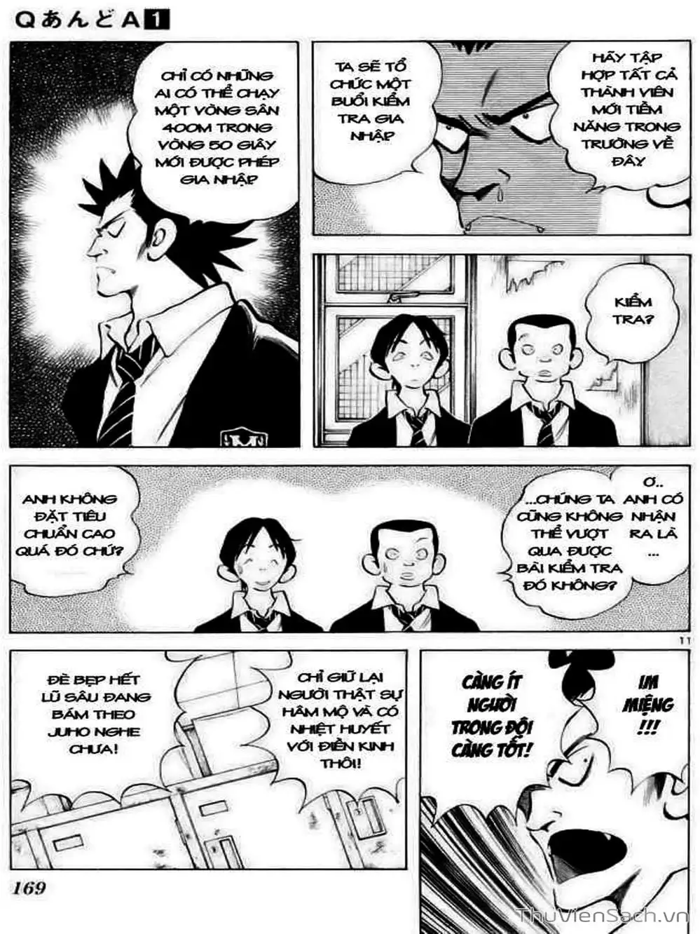 Truyện Tranh Q Và A - Q And A trang 7