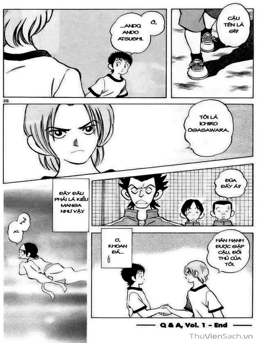 Truyện Tranh Q Và A - Q And A trang 7