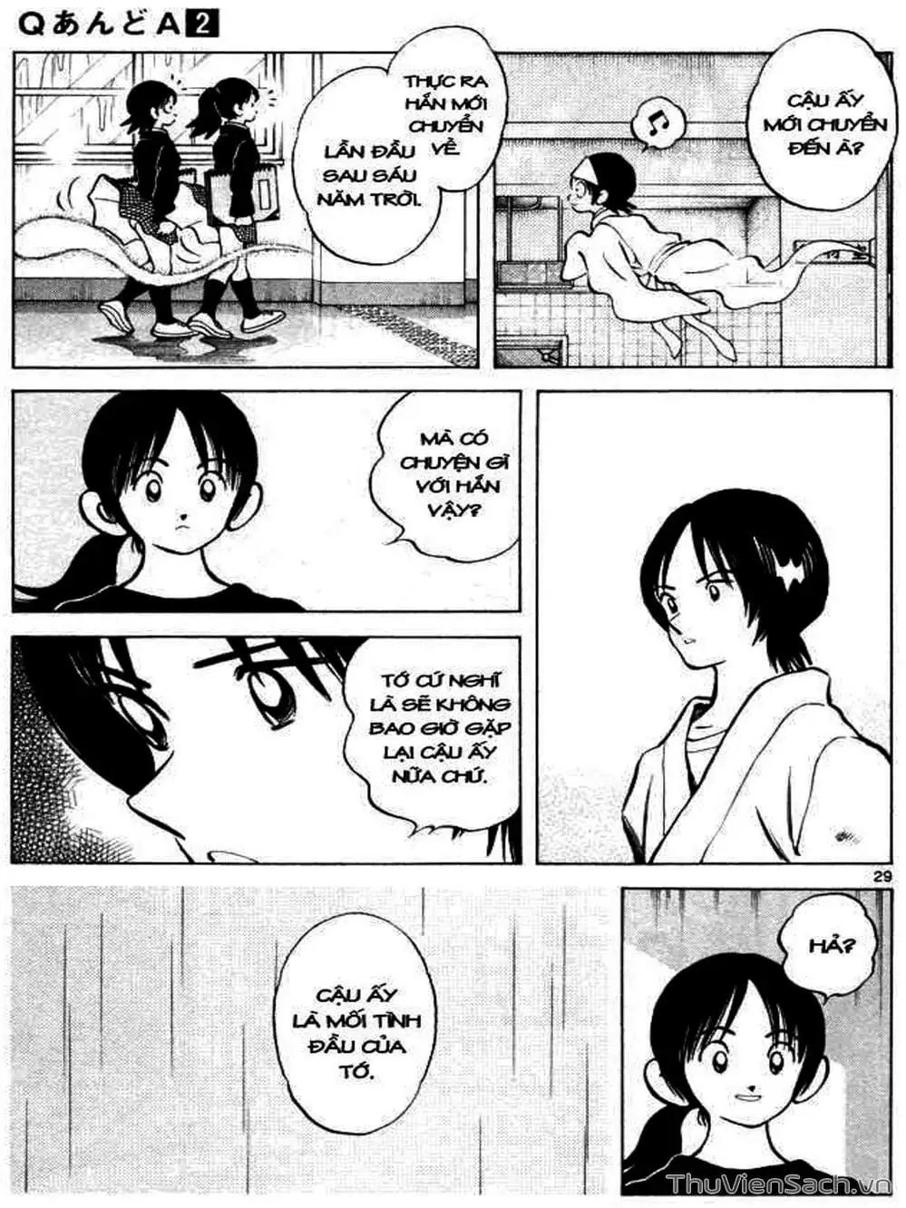 Truyện Tranh Q Và A - Q And A trang 7