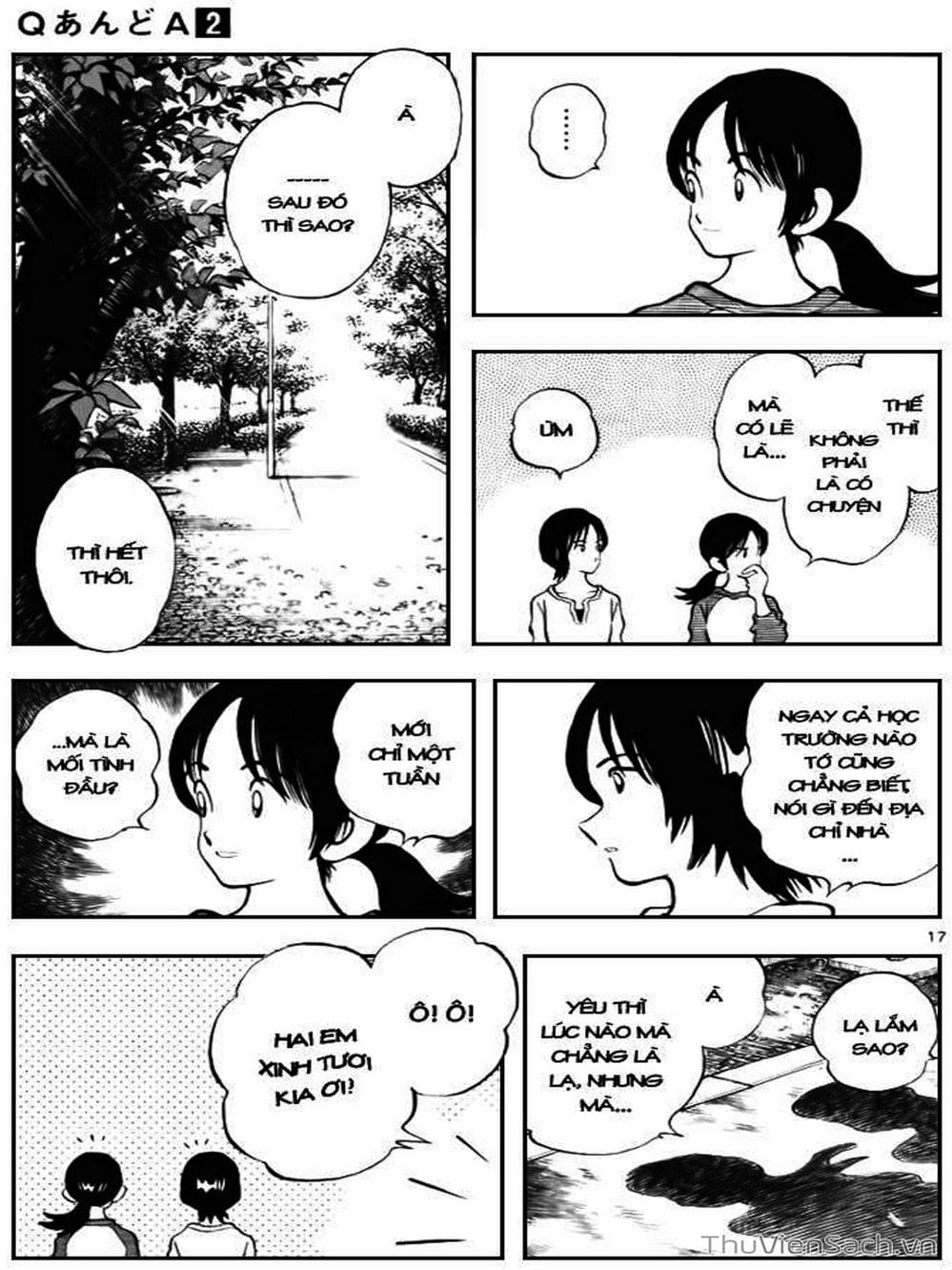 Truyện Tranh Q Và A - Q And A trang 7