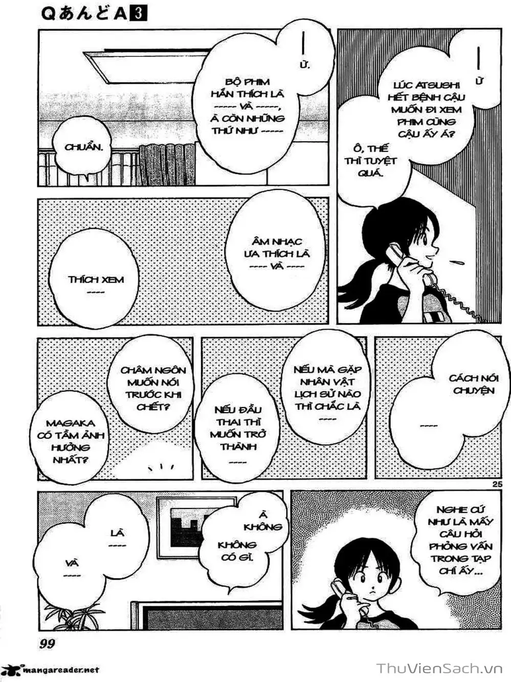 Truyện Tranh Q Và A - Q And A trang 7