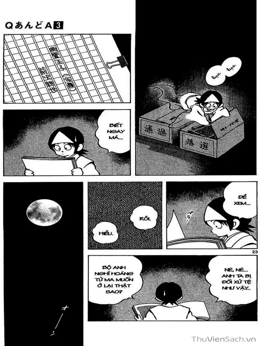 Truyện Tranh Q Và A - Q And A trang 7