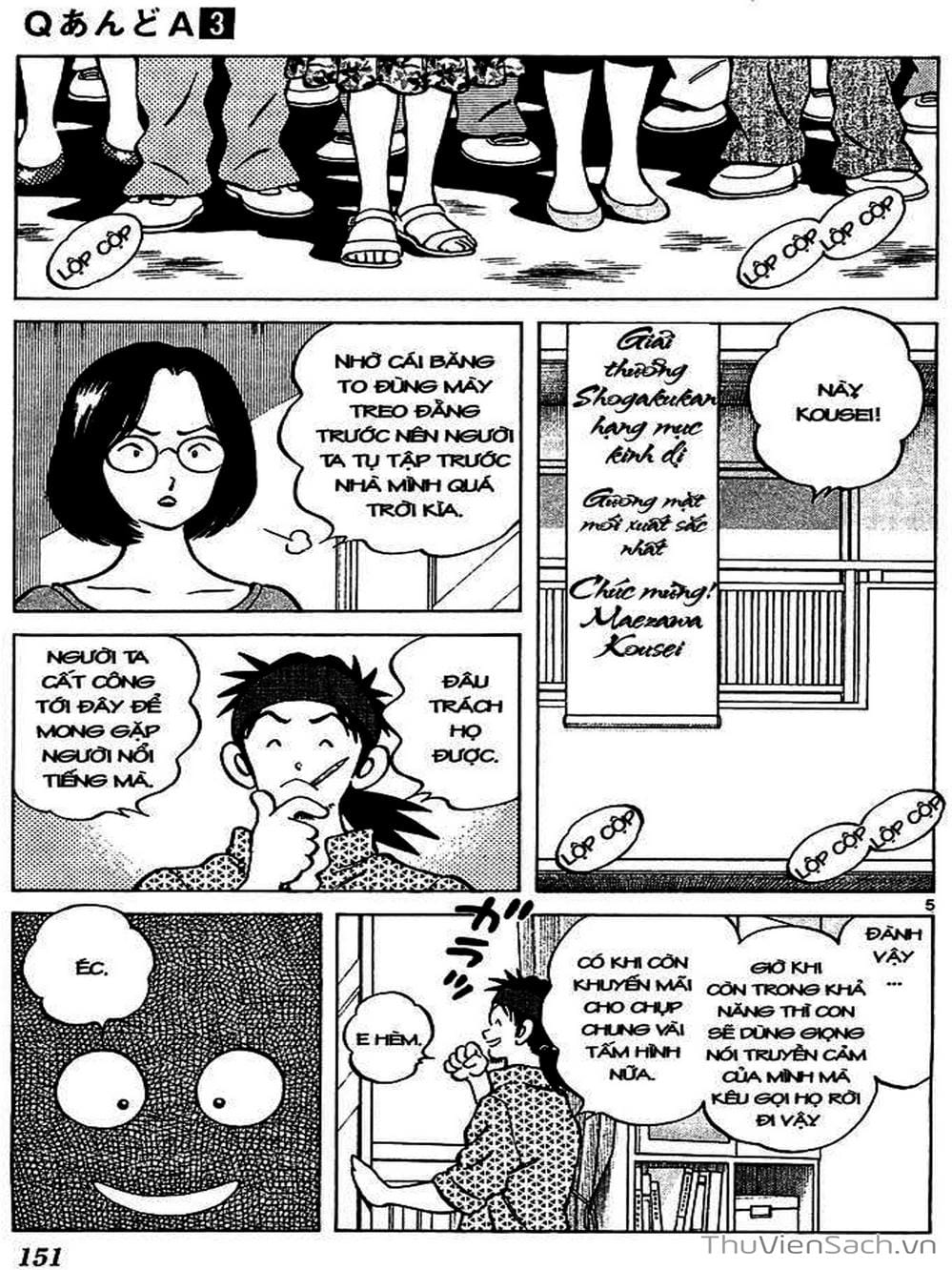 Truyện Tranh Q Và A - Q And A trang 7