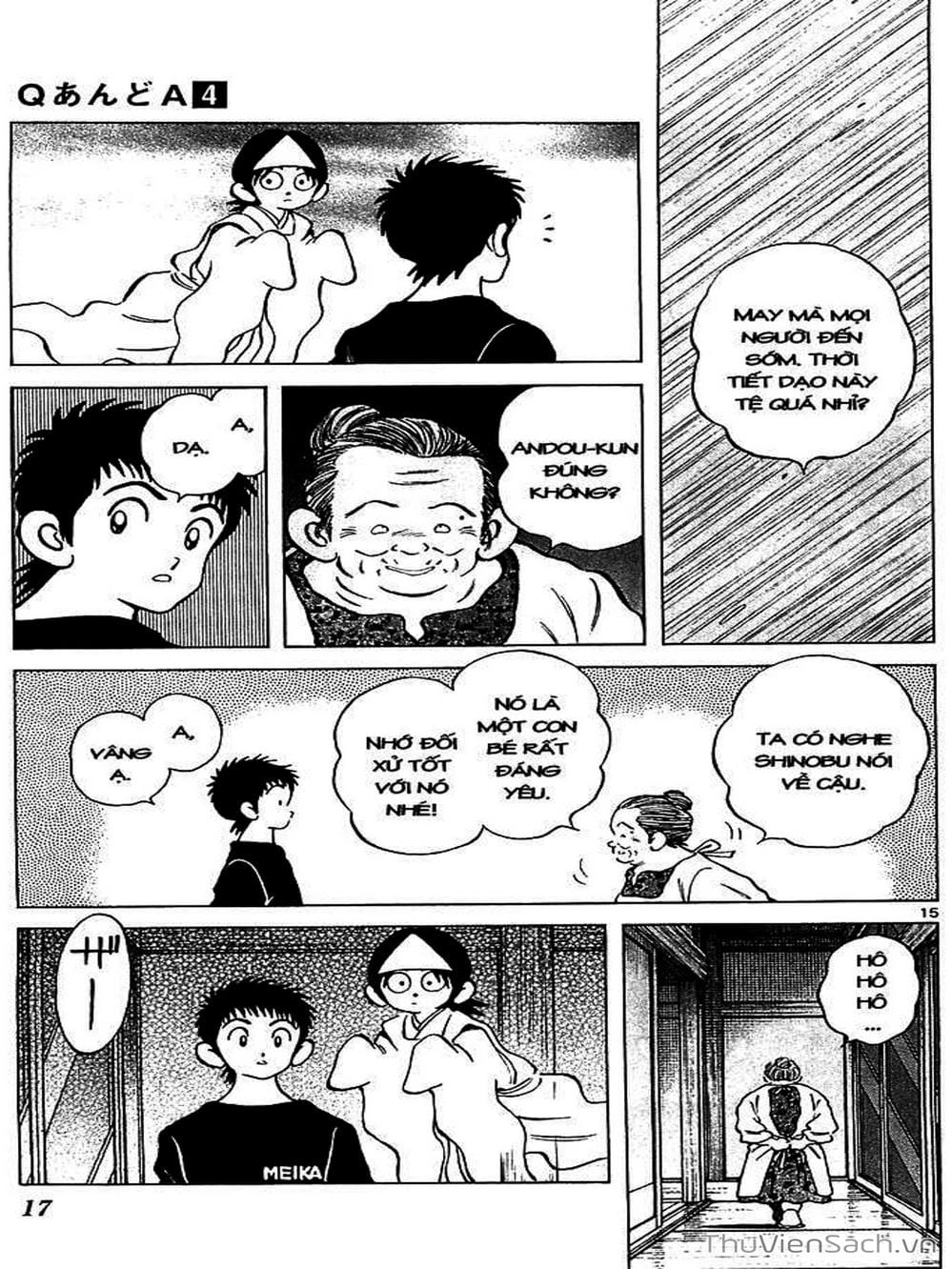 Truyện Tranh Q Và A - Q And A trang 7