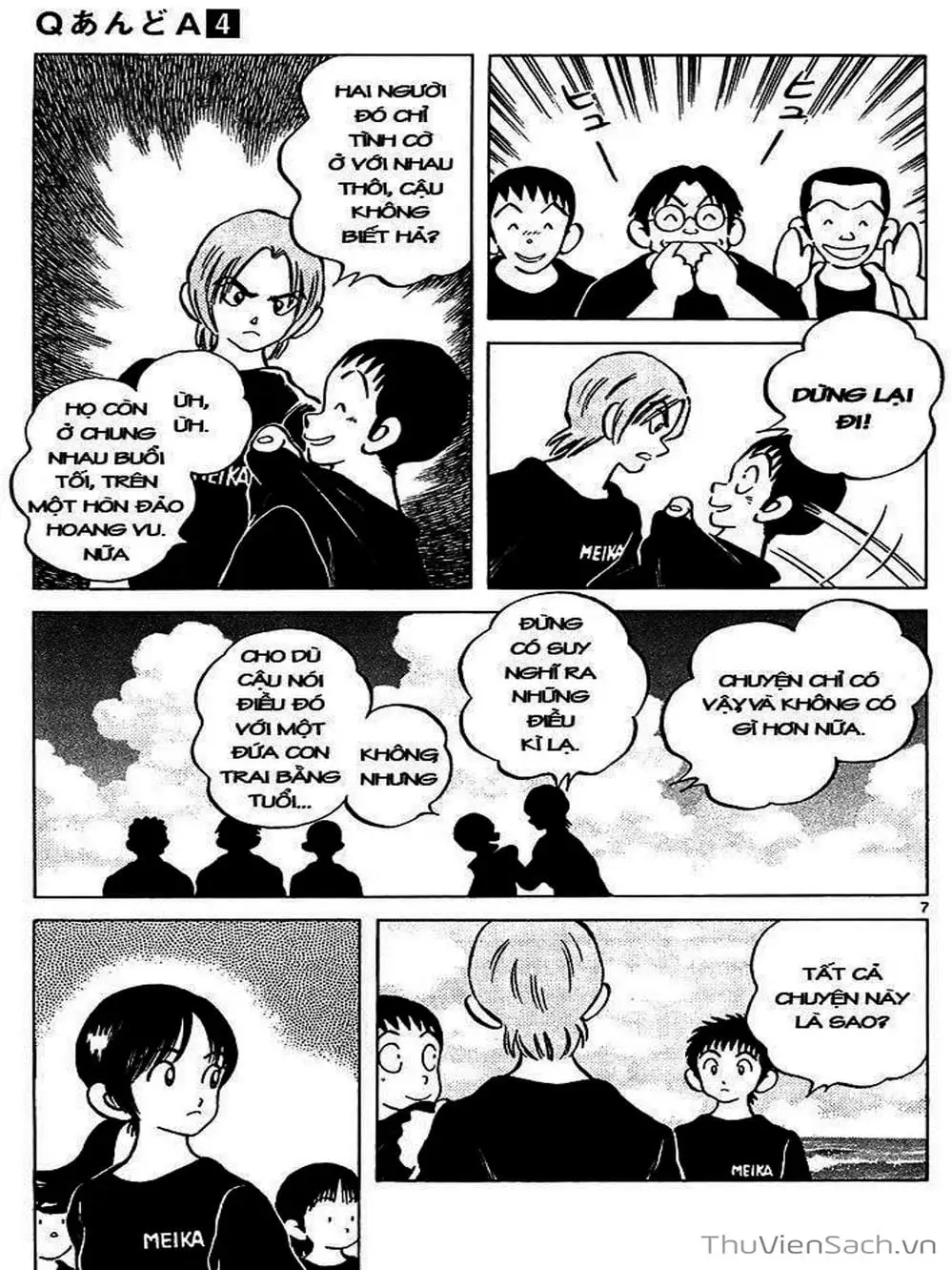 Truyện Tranh Q Và A - Q And A trang 7