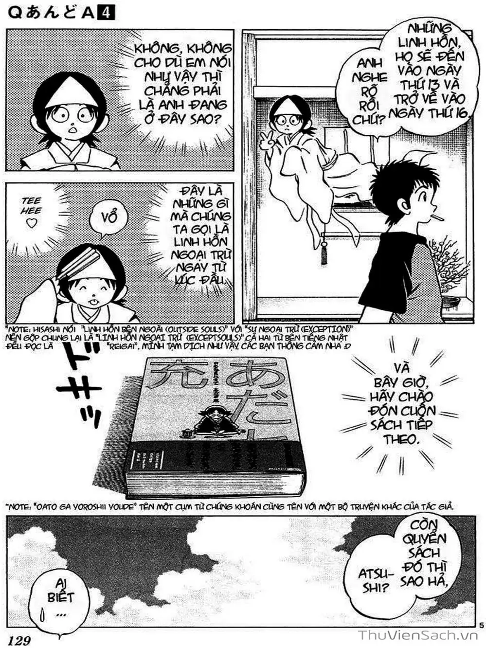Truyện Tranh Q Và A - Q And A trang 7