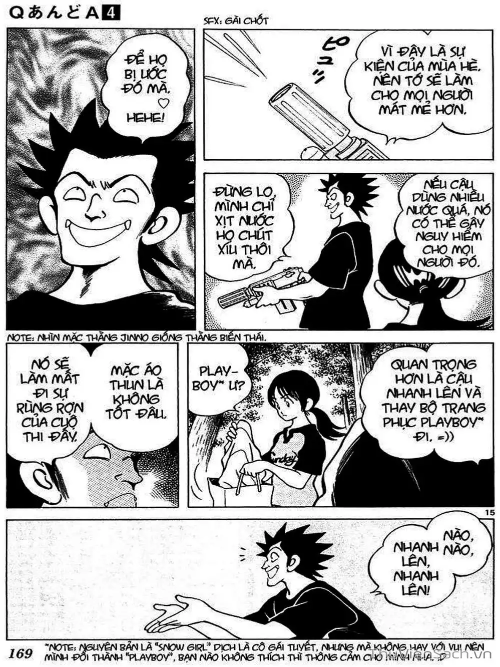 Truyện Tranh Q Và A - Q And A trang 7