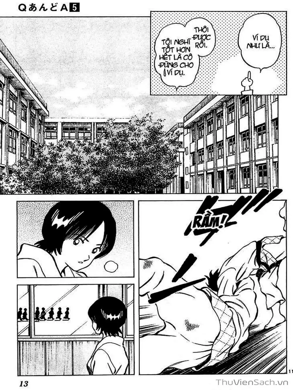 Truyện Tranh Q Và A - Q And A trang 7