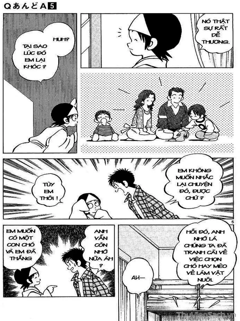 Truyện Tranh Q Và A - Q And A trang 7