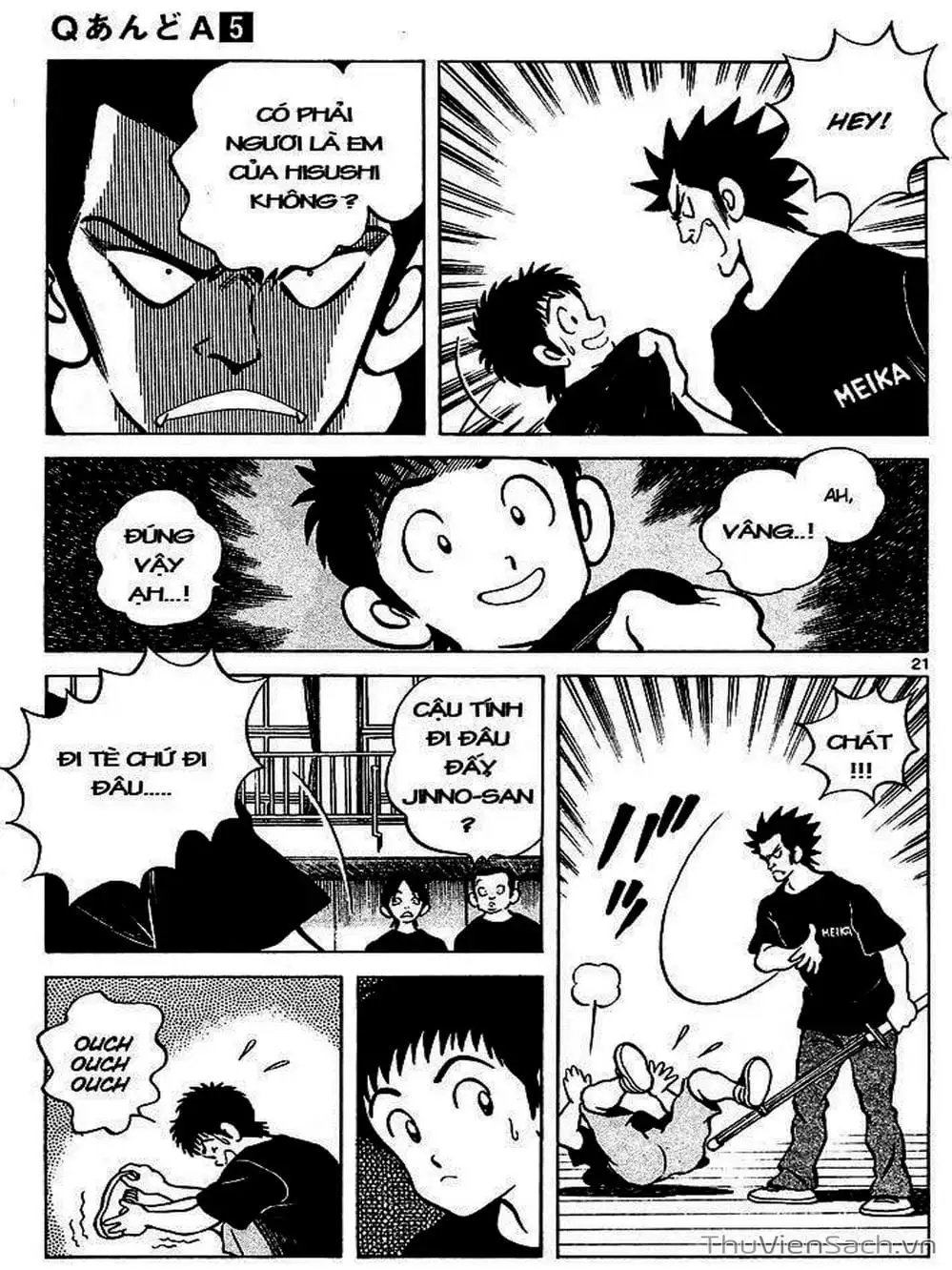 Truyện Tranh Q Và A - Q And A trang 7