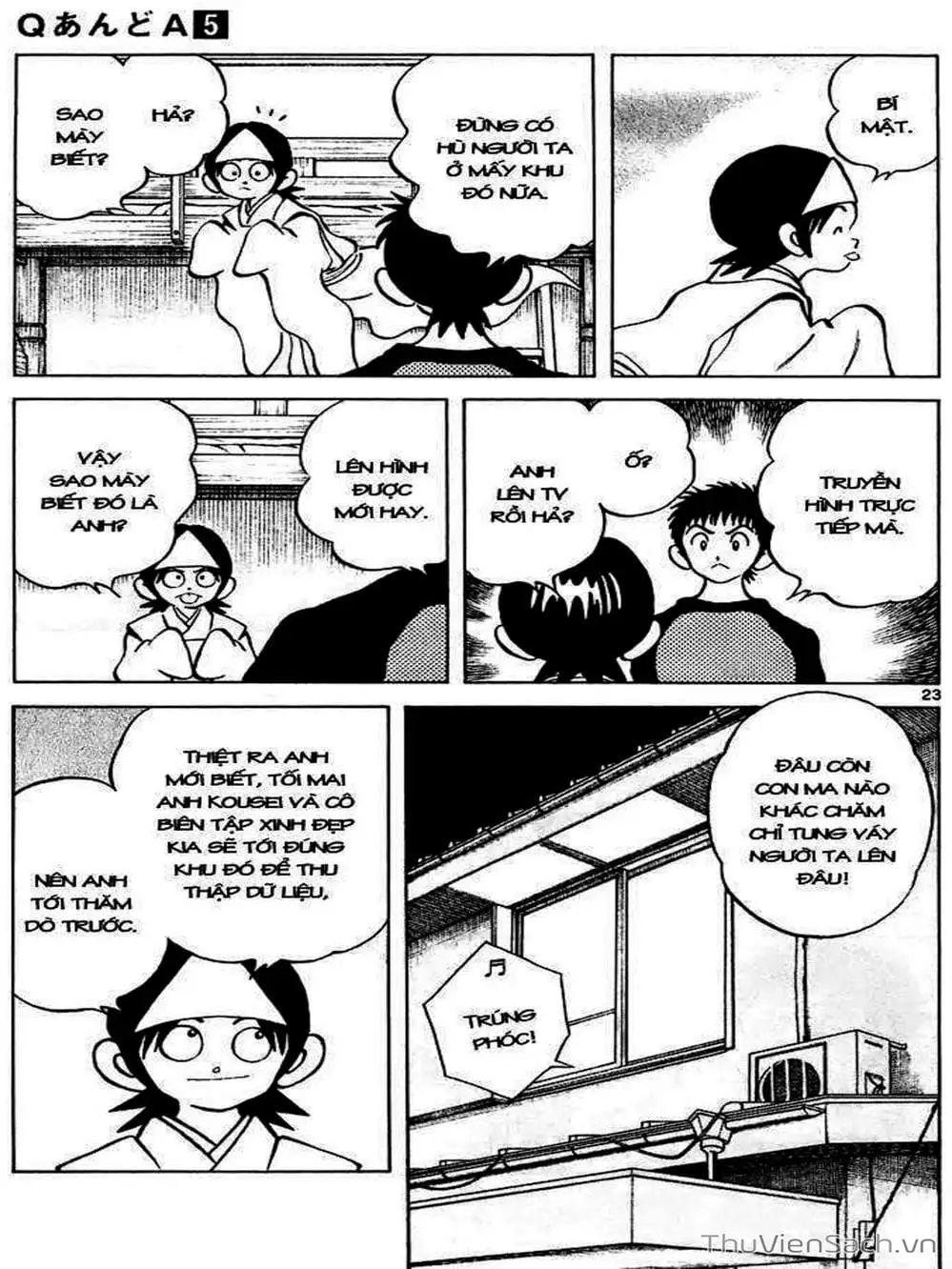 Truyện Tranh Q Và A - Q And A trang 7