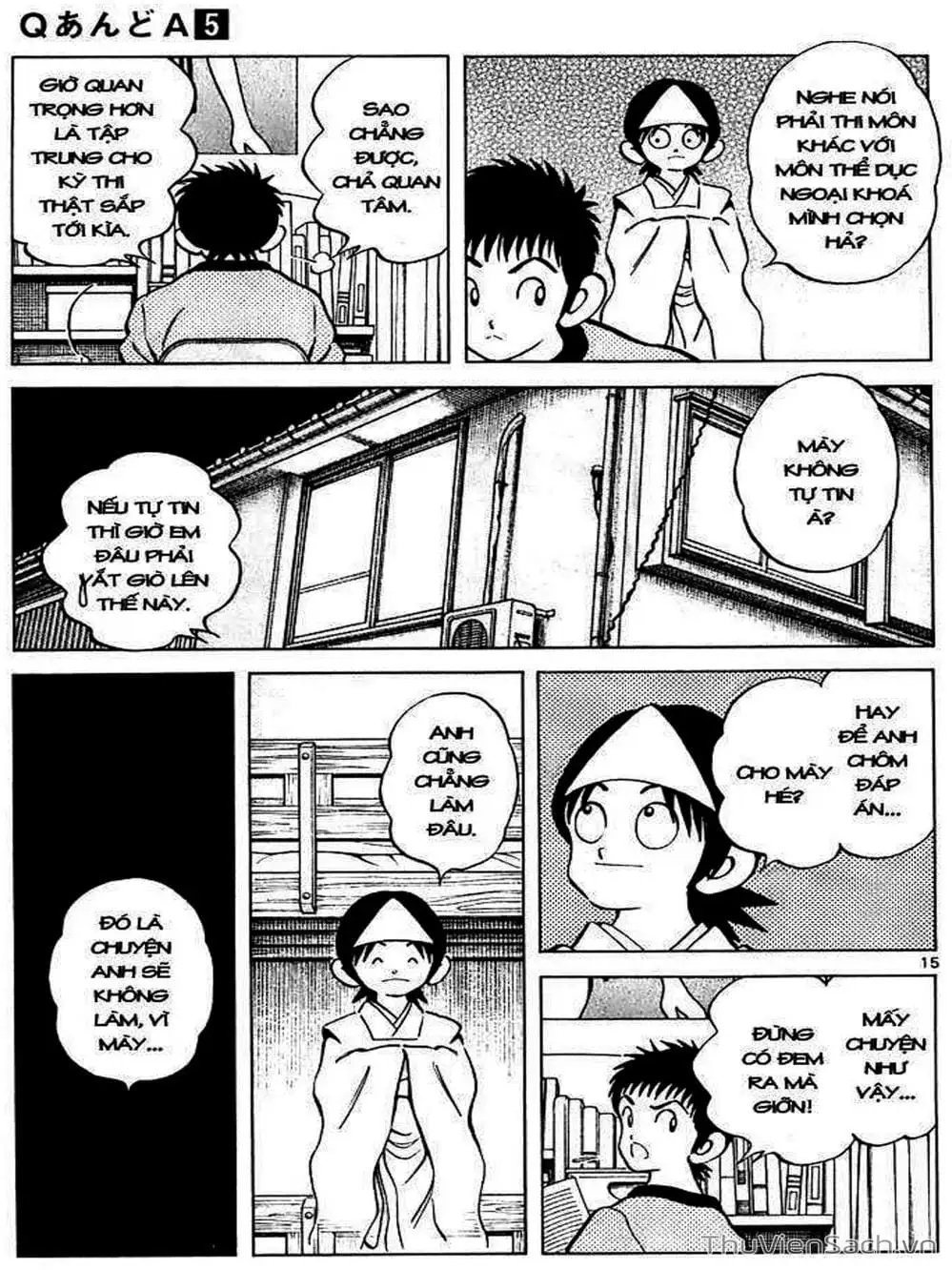 Truyện Tranh Q Và A - Q And A trang 7