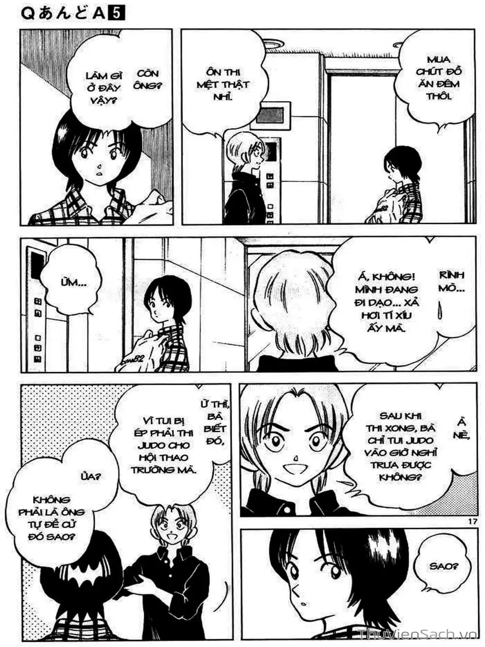 Truyện Tranh Q Và A - Q And A trang 7