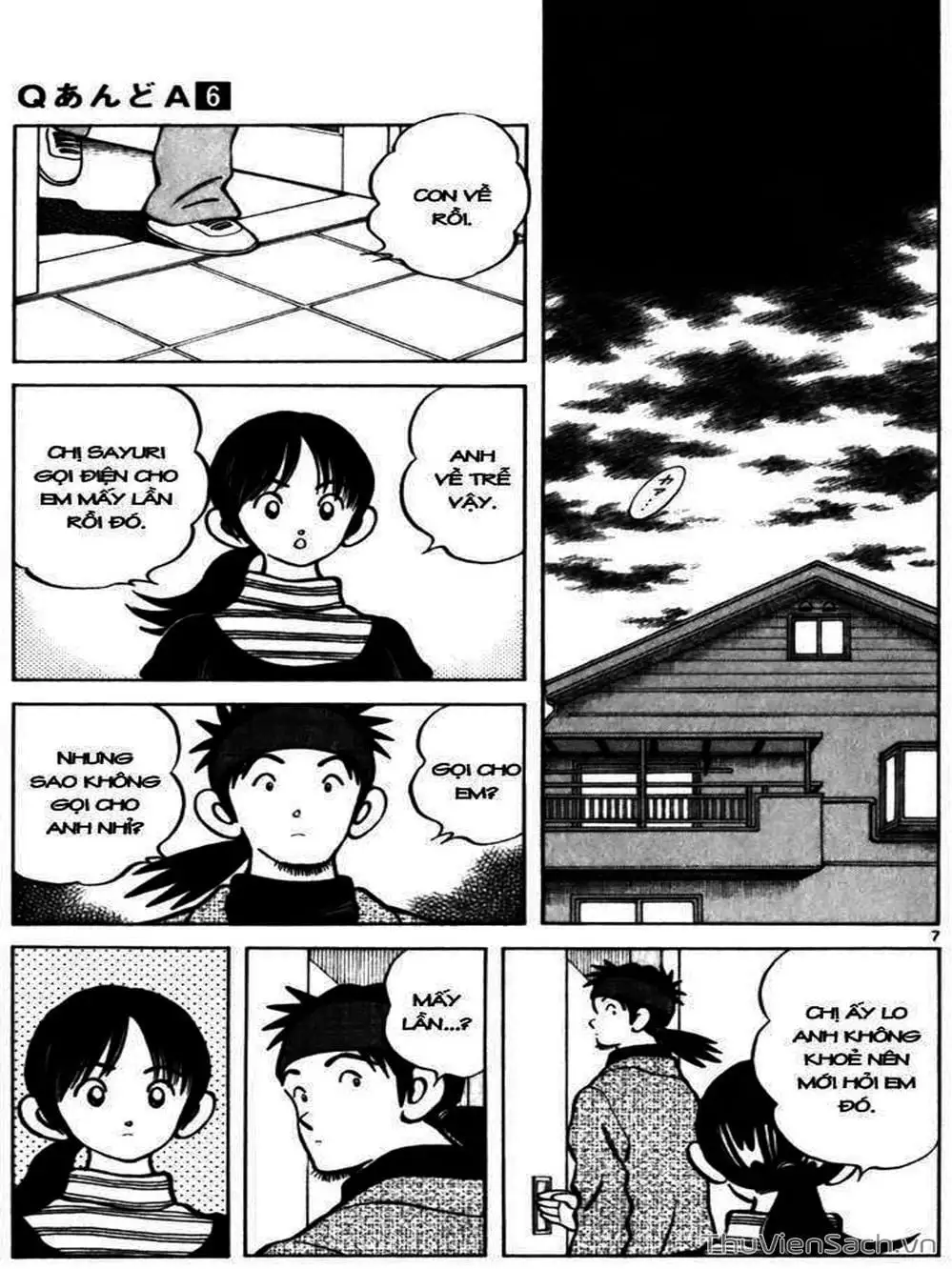 Truyện Tranh Q Và A - Q And A trang 7