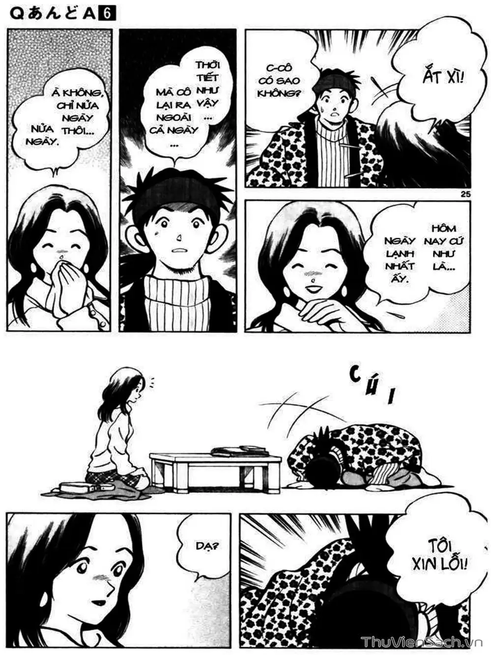 Truyện Tranh Q Và A - Q And A trang 7