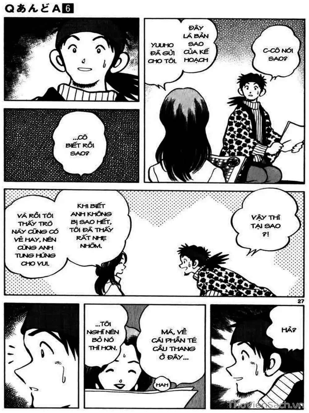 Truyện Tranh Q Và A - Q And A trang 7