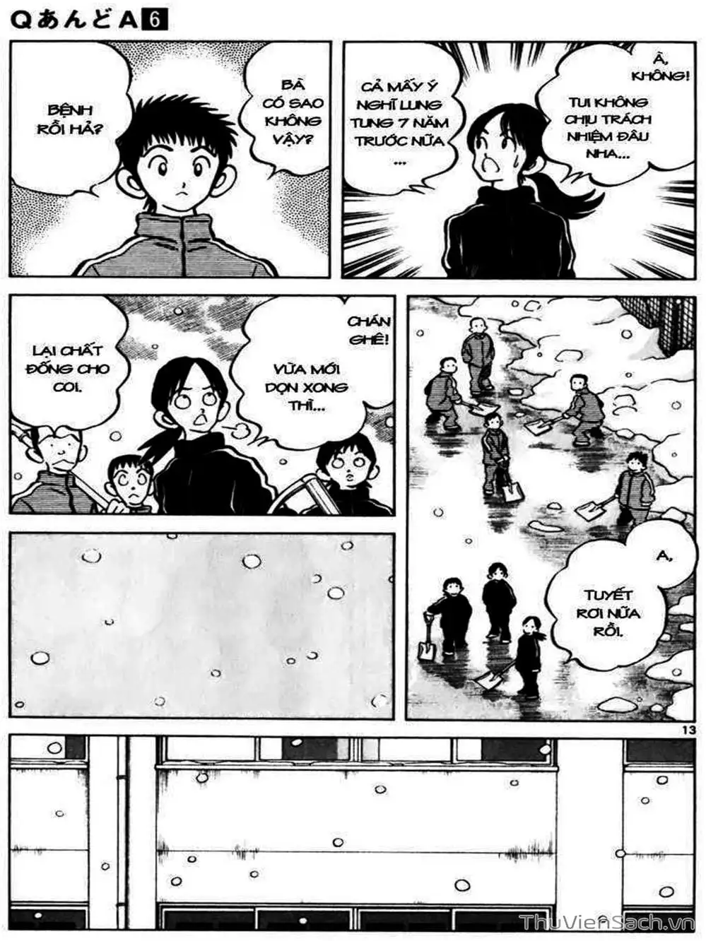 Truyện Tranh Q Và A - Q And A trang 7