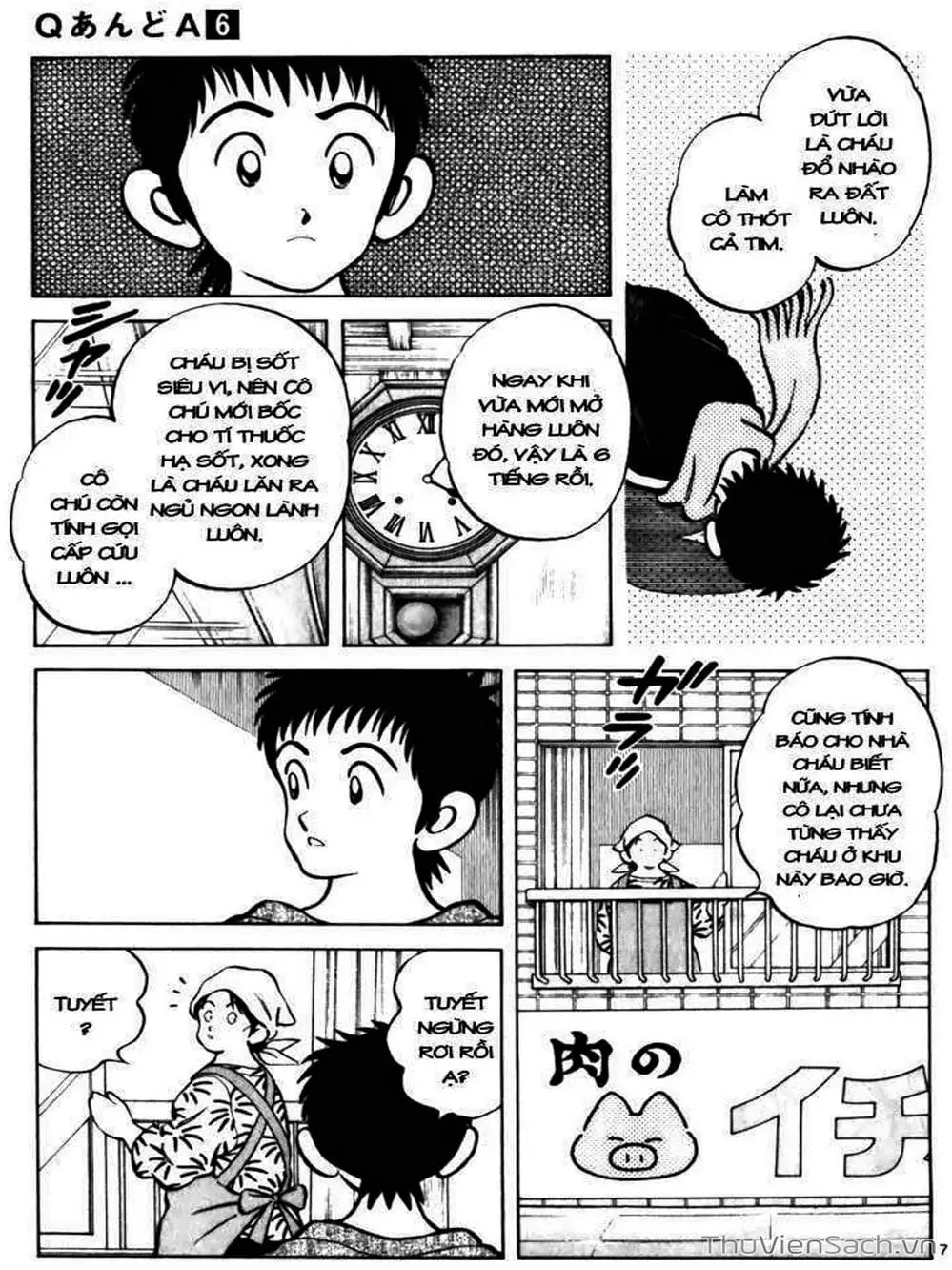 Truyện Tranh Q Và A - Q And A trang 7