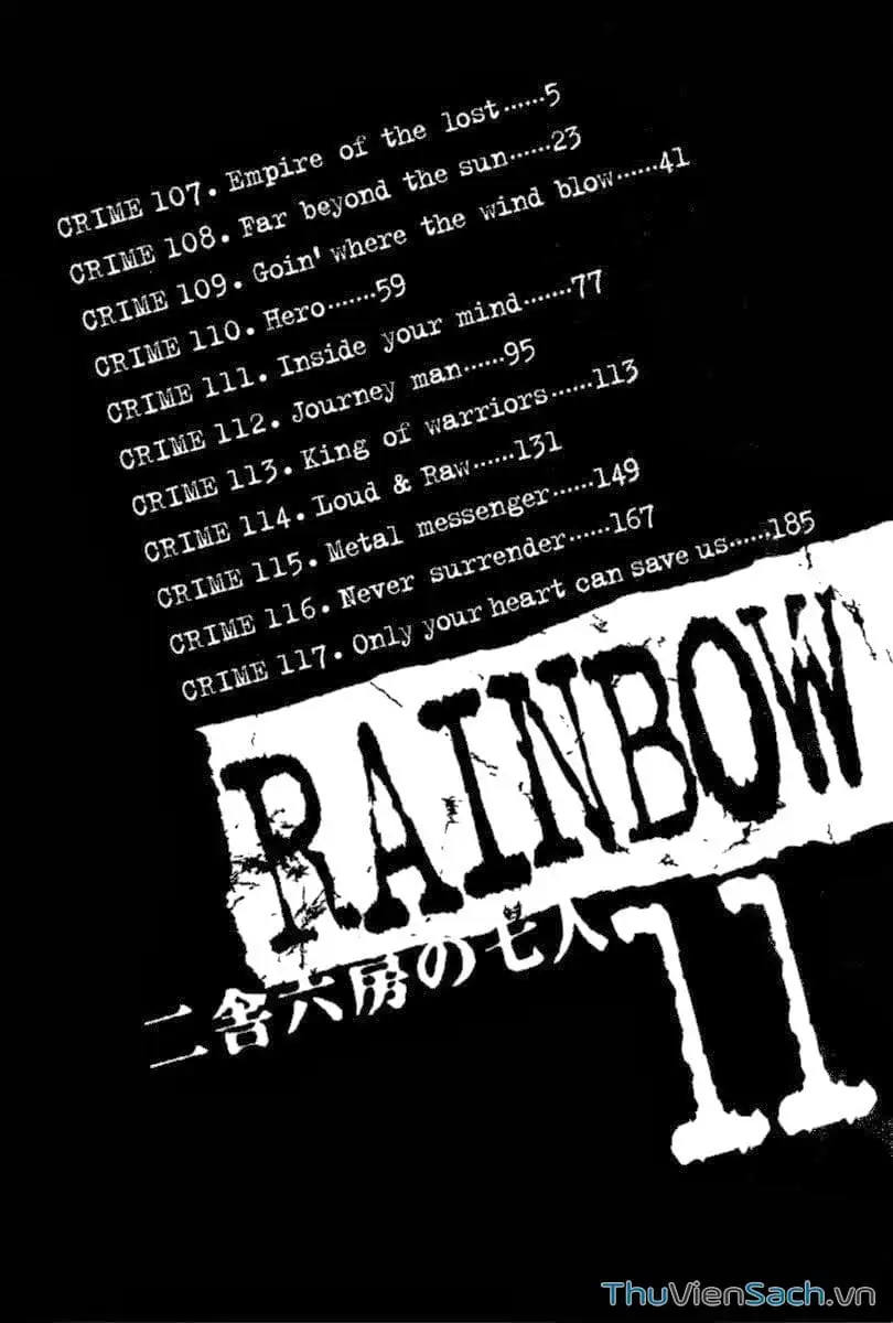 Truyện Tranh Cầu Vồng - Rainbow trang 6