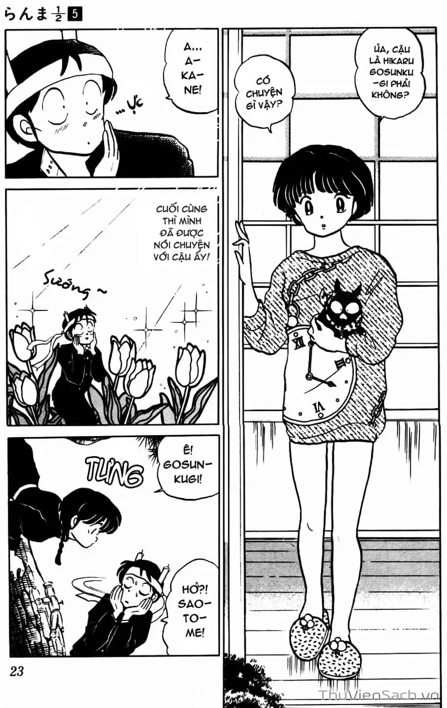 Truyện Tranh Một Nửa Ranma trang 4