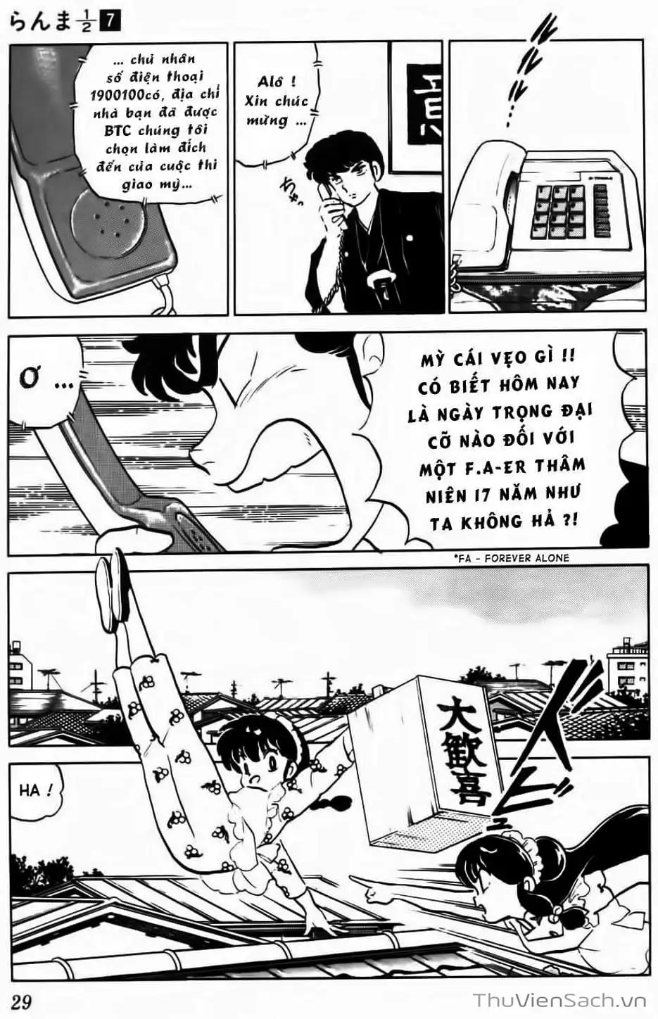 Truyện Tranh Một Nửa Ranma trang 4