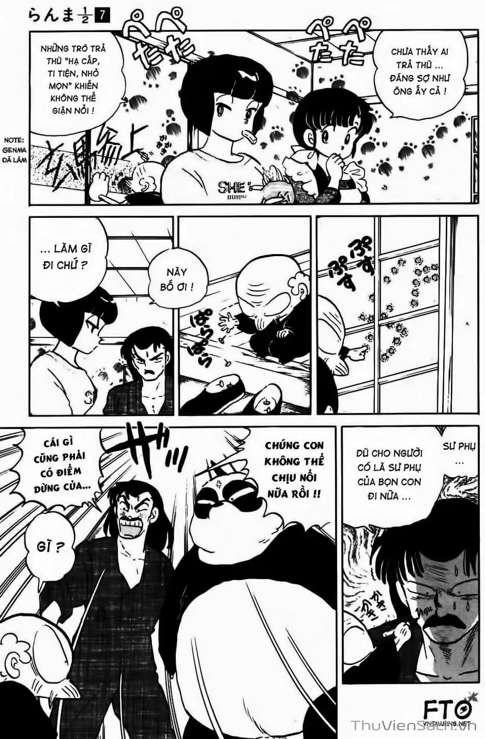 Truyện Tranh Một Nửa Ranma trang 4