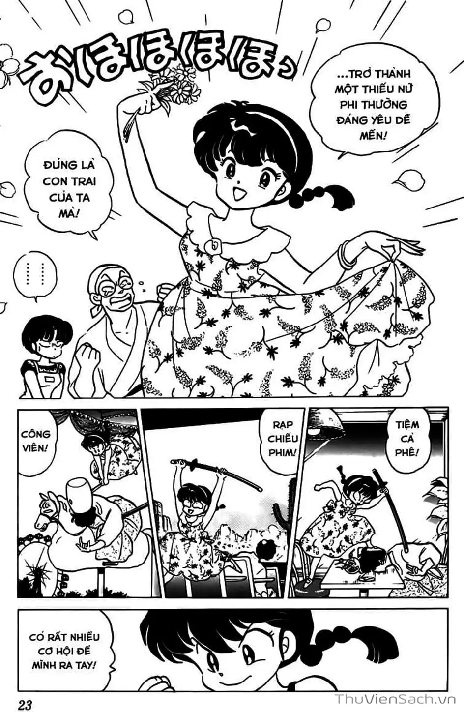 Truyện Tranh Một Nửa Ranma trang 4