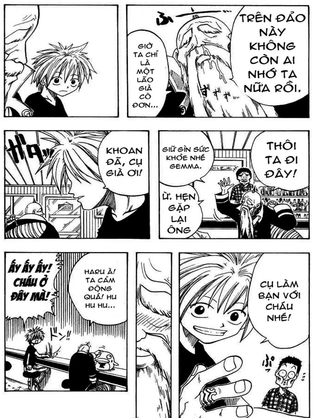 Truyện Tranh Thánh Thạch Rave - Rave Master trang 8