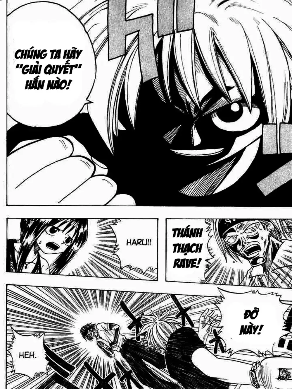 Truyện Tranh Thánh Thạch Rave - Rave Master trang 8