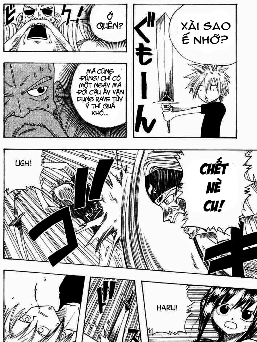 Truyện Tranh Thánh Thạch Rave - Rave Master trang 8