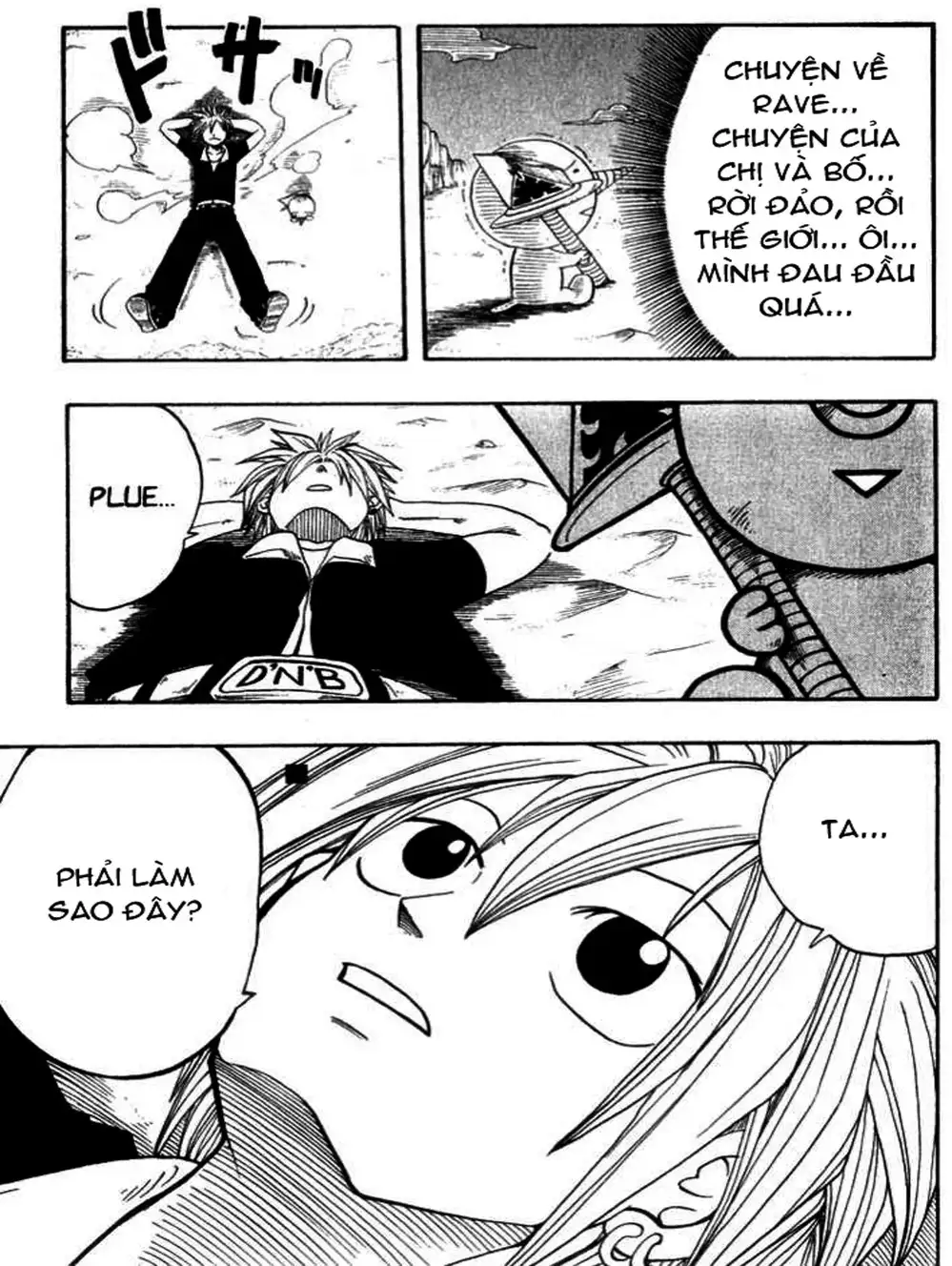 Truyện Tranh Thánh Thạch Rave - Rave Master trang 8