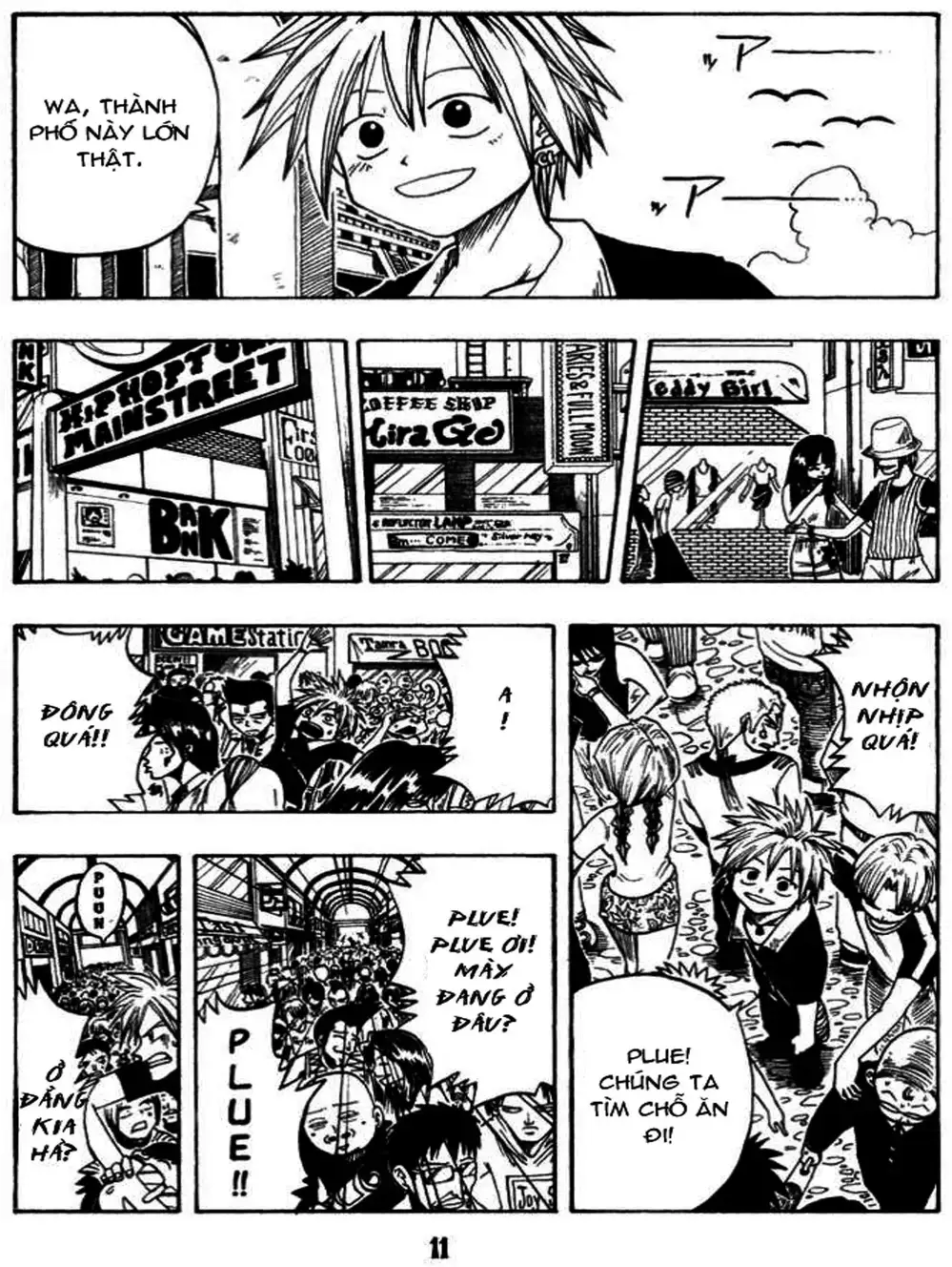 Truyện Tranh Thánh Thạch Rave - Rave Master trang 8