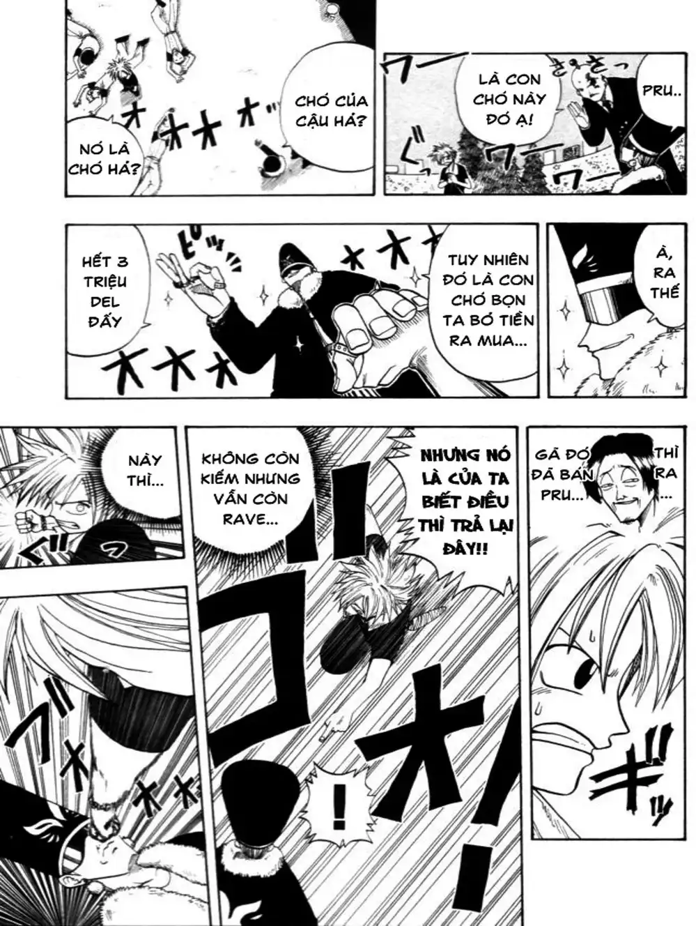 Truyện Tranh Thánh Thạch Rave - Rave Master trang 8