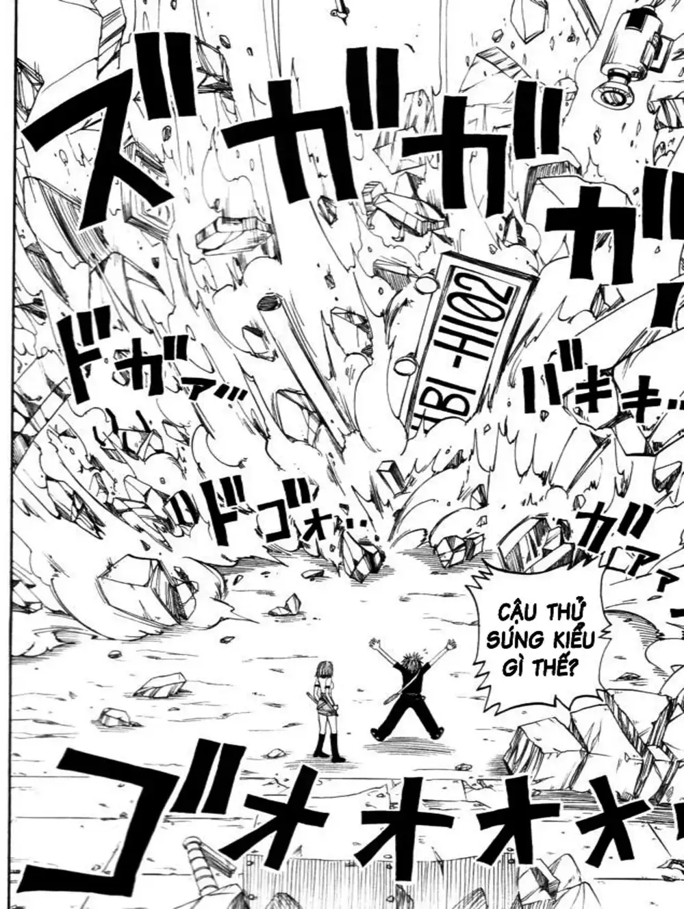 Truyện Tranh Thánh Thạch Rave - Rave Master trang 8