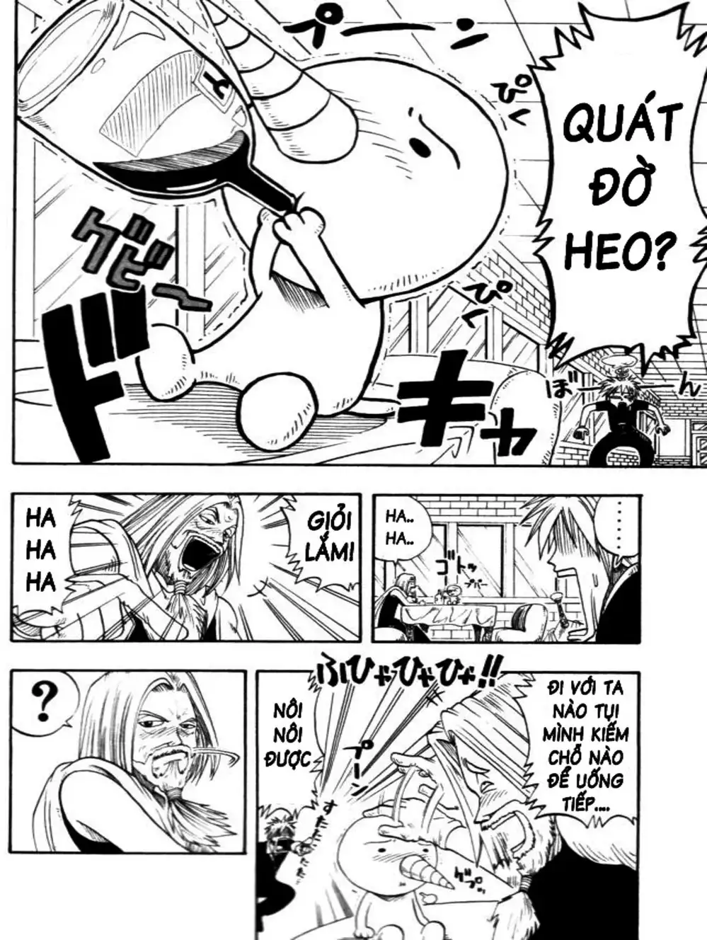 Truyện Tranh Thánh Thạch Rave - Rave Master trang 8