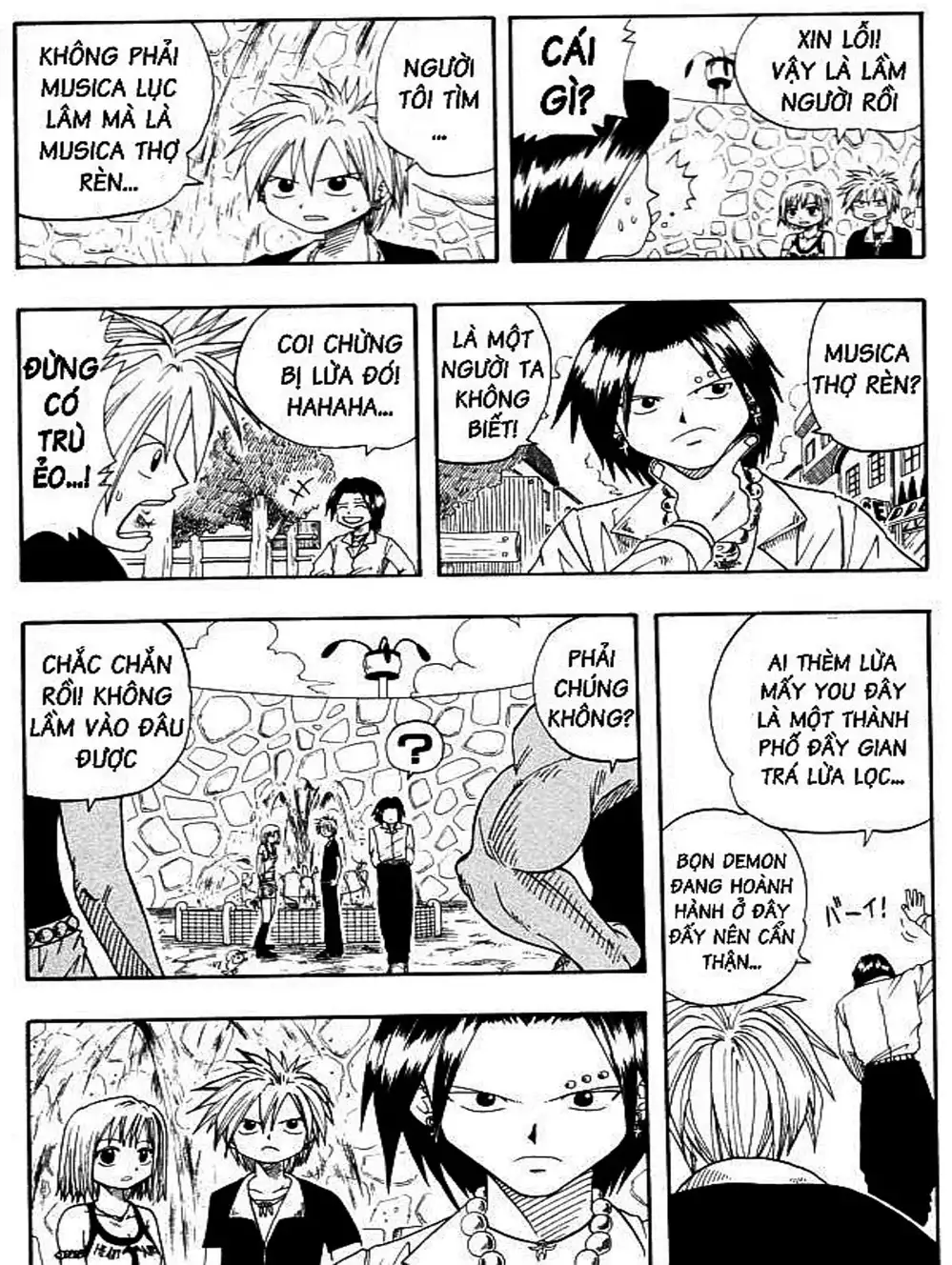 Truyện Tranh Thánh Thạch Rave - Rave Master trang 8