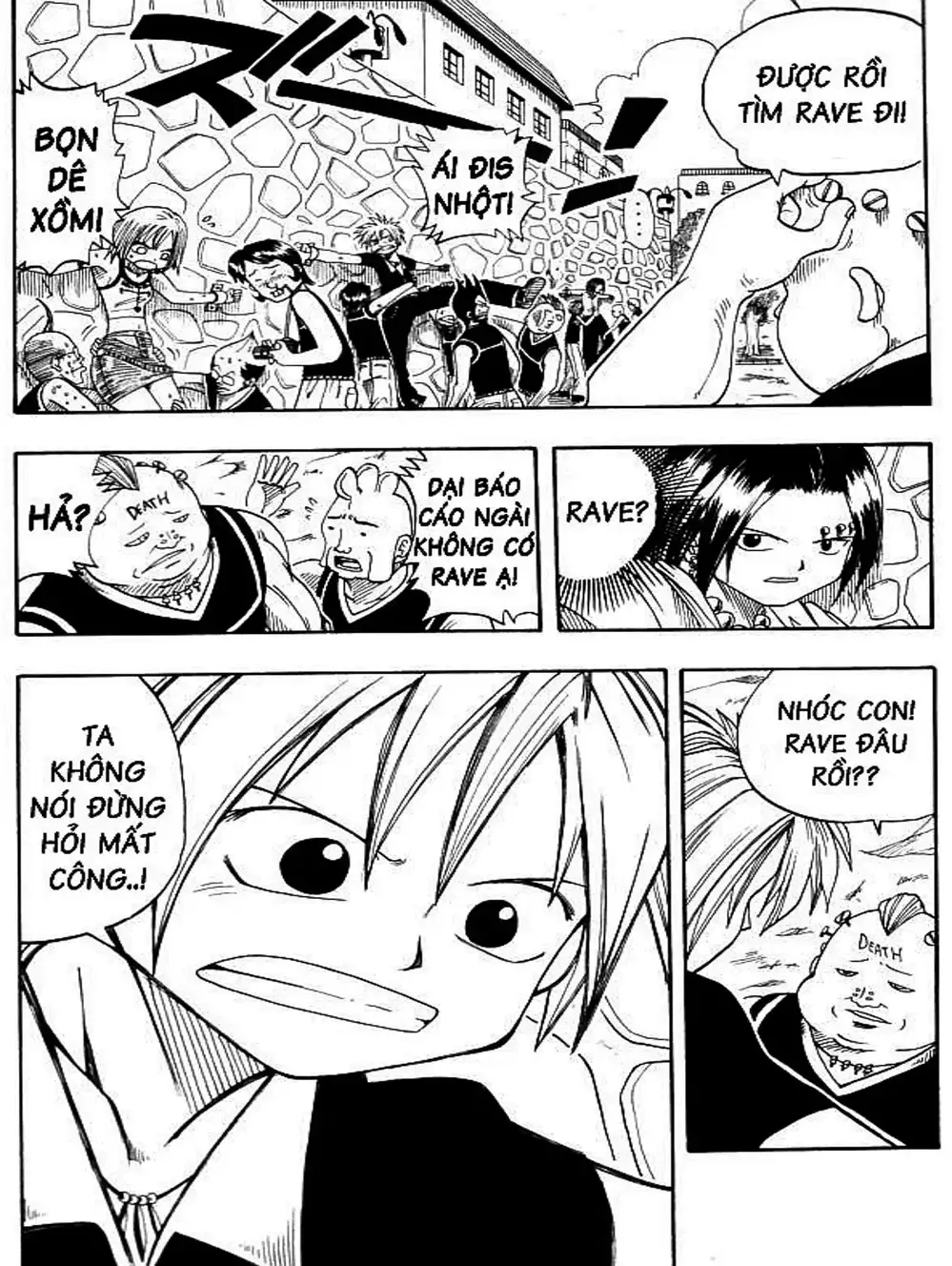 Truyện Tranh Thánh Thạch Rave - Rave Master trang 8