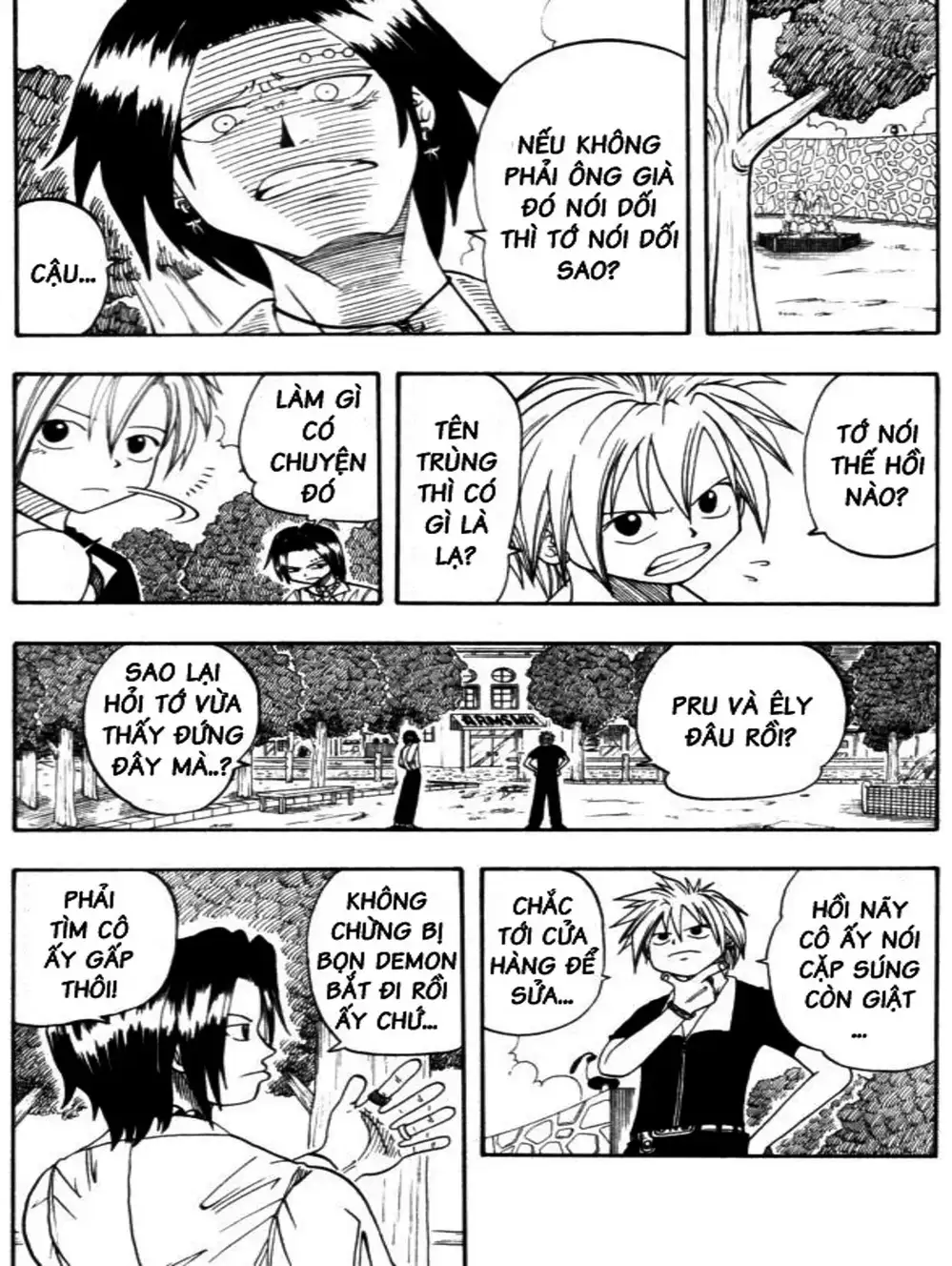 Truyện Tranh Thánh Thạch Rave - Rave Master trang 8