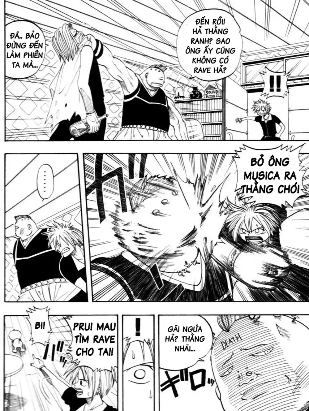 Truyện Tranh Thánh Thạch Rave - Rave Master trang 8