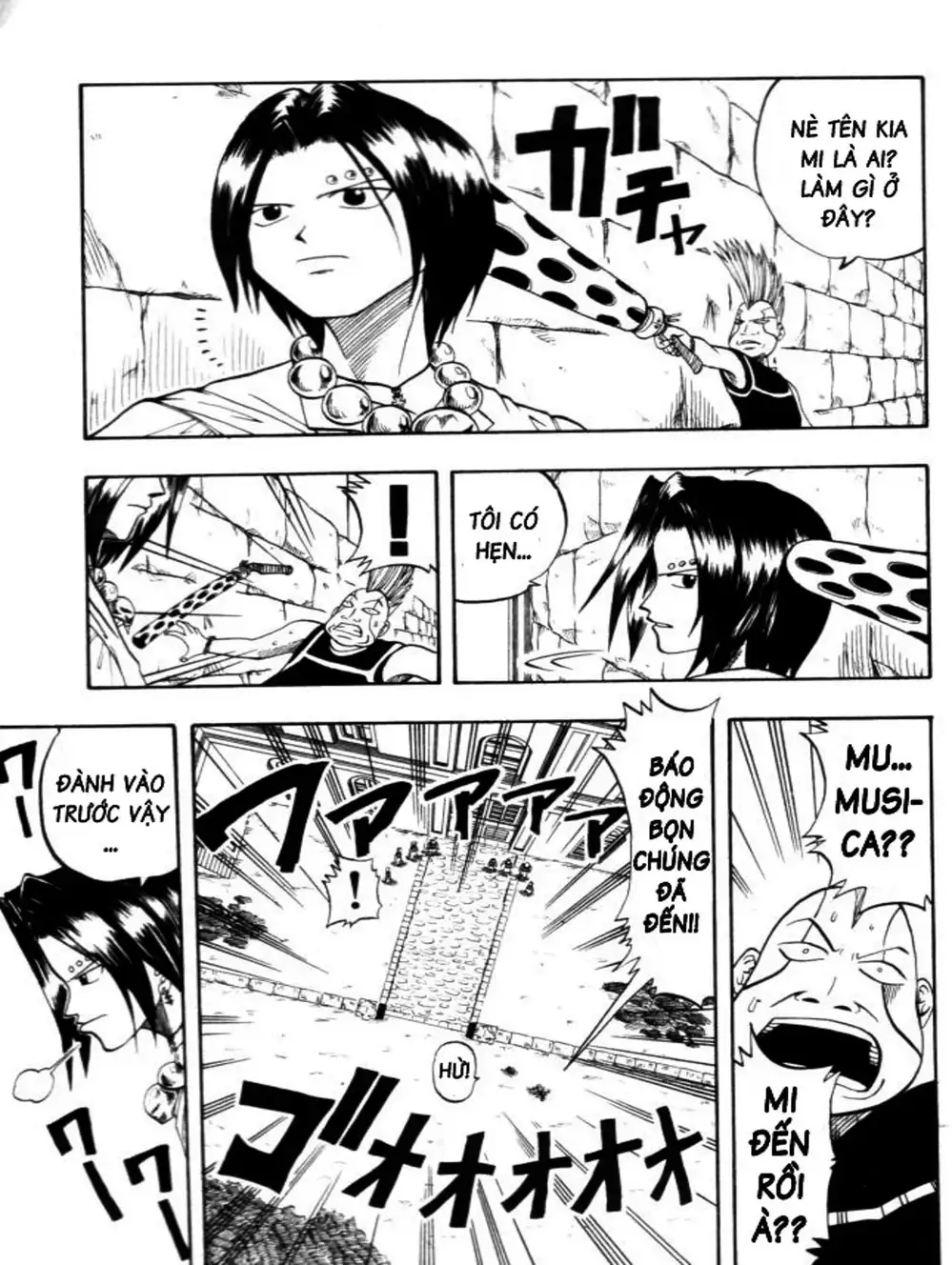 Truyện Tranh Thánh Thạch Rave - Rave Master trang 8