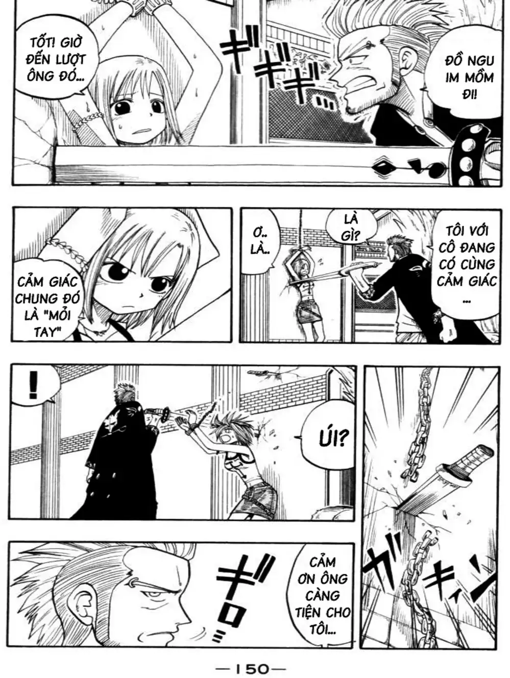 Truyện Tranh Thánh Thạch Rave - Rave Master trang 8