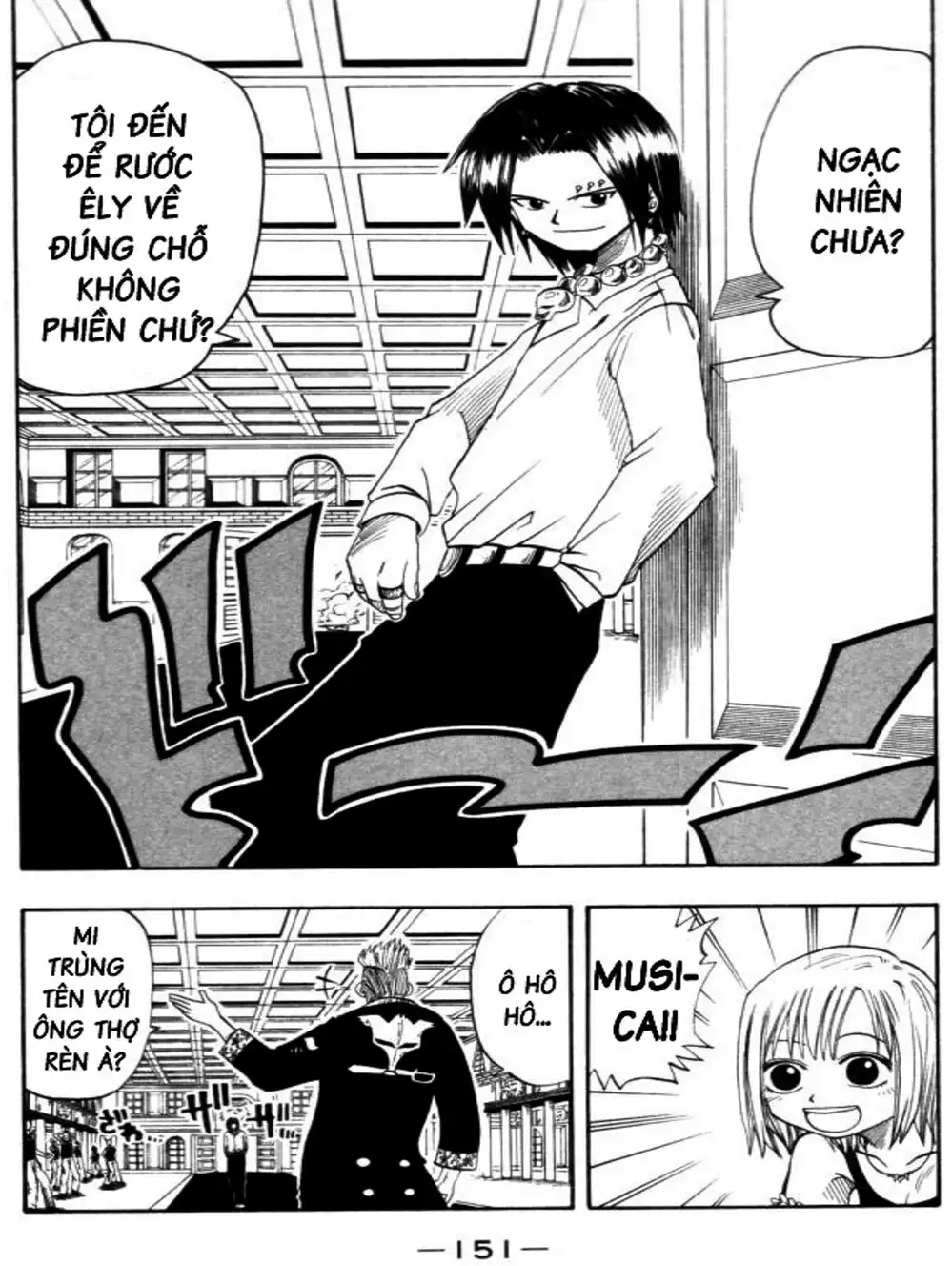 Truyện Tranh Thánh Thạch Rave - Rave Master trang 8