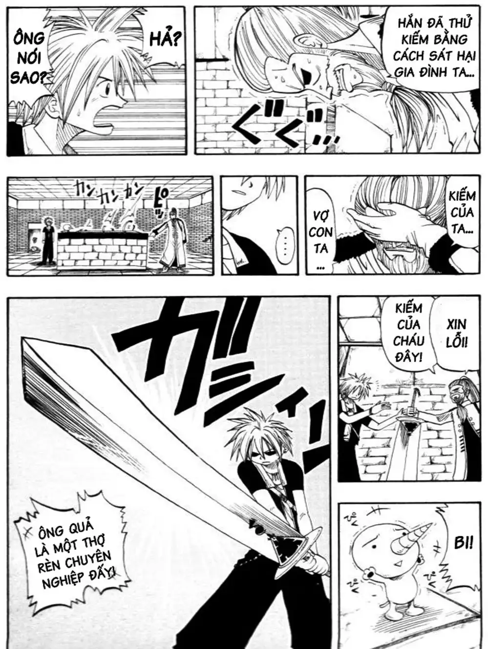 Truyện Tranh Thánh Thạch Rave - Rave Master trang 8