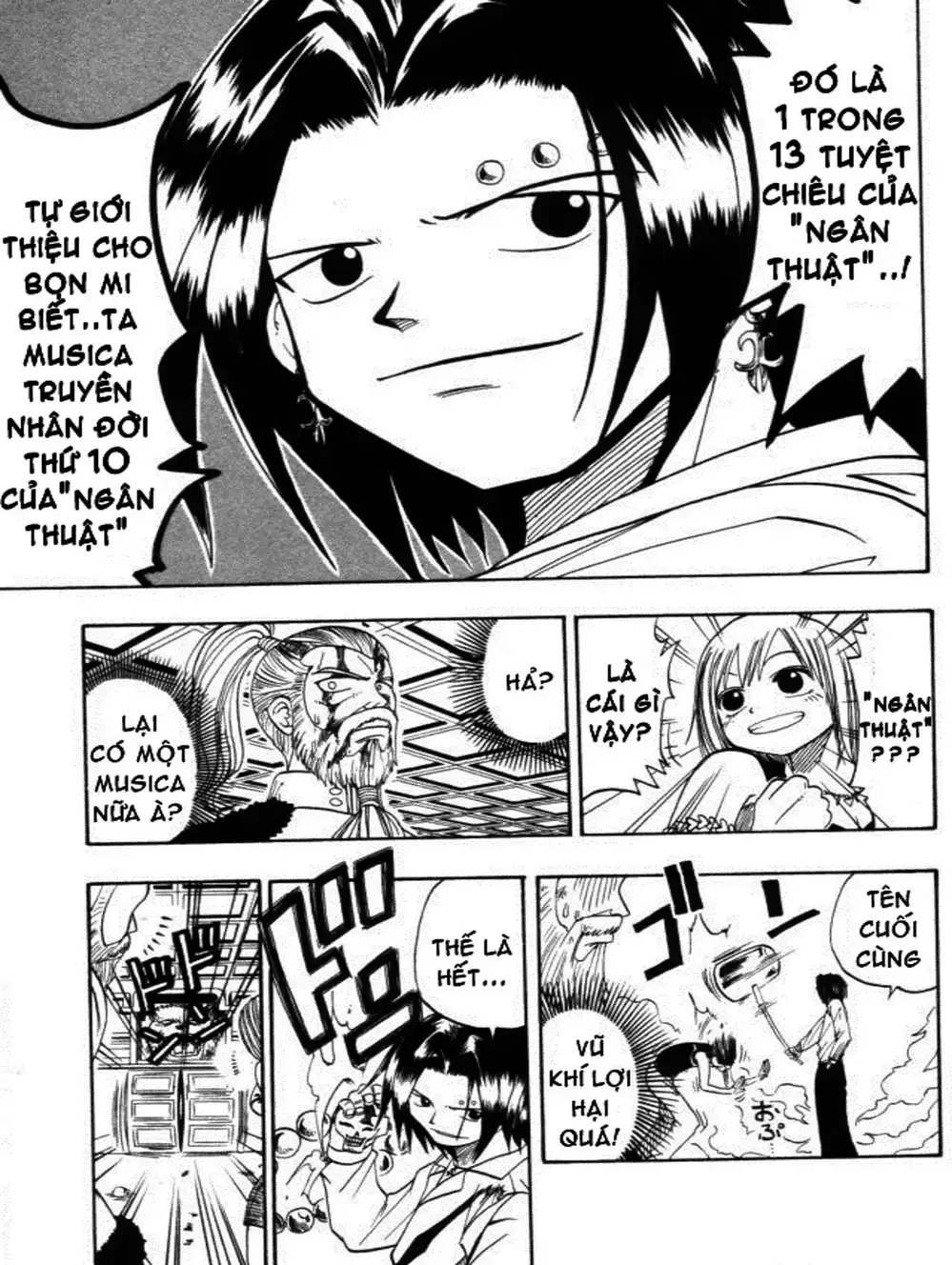 Truyện Tranh Thánh Thạch Rave - Rave Master trang 8