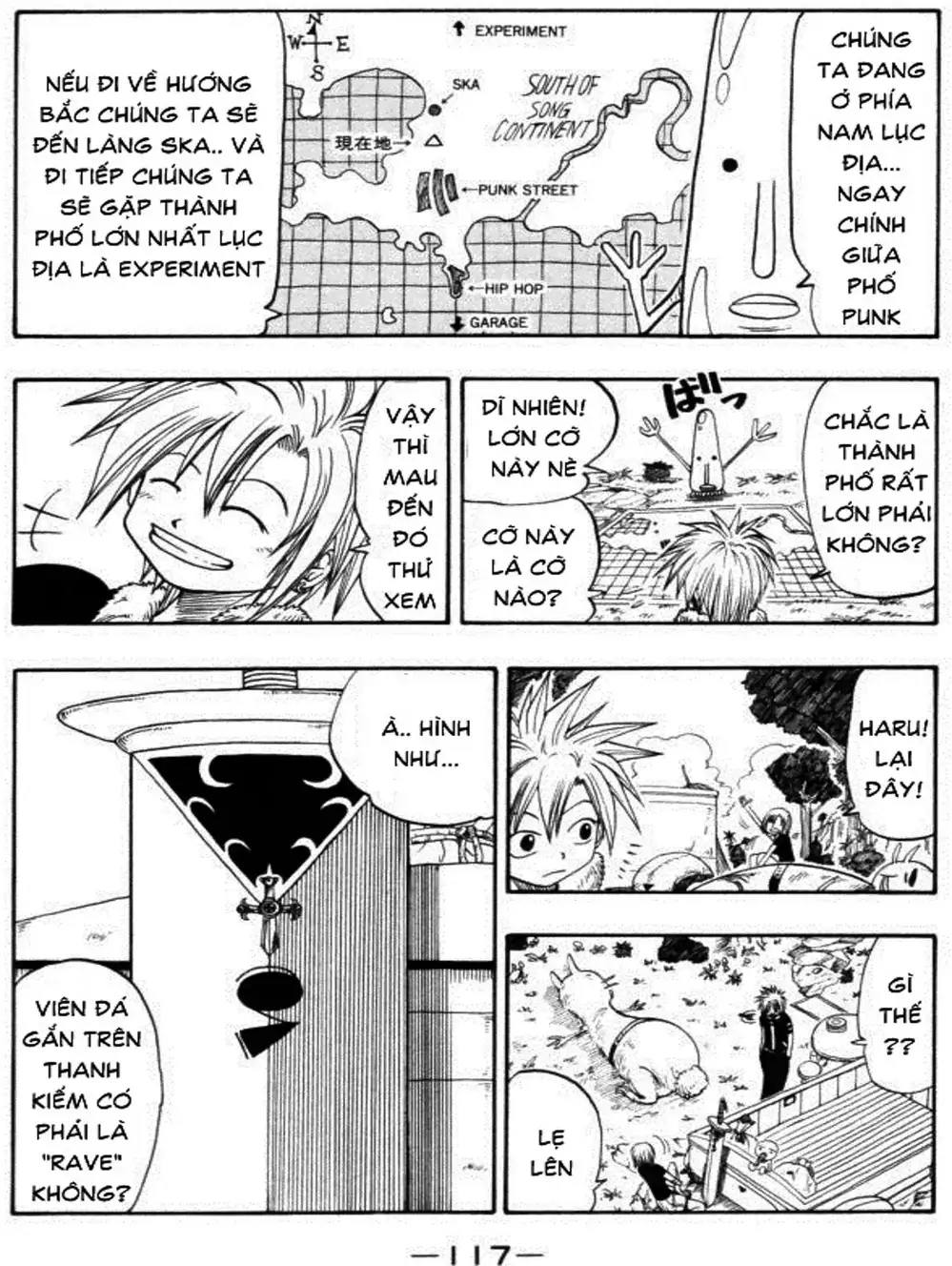 Truyện Tranh Thánh Thạch Rave - Rave Master trang 8