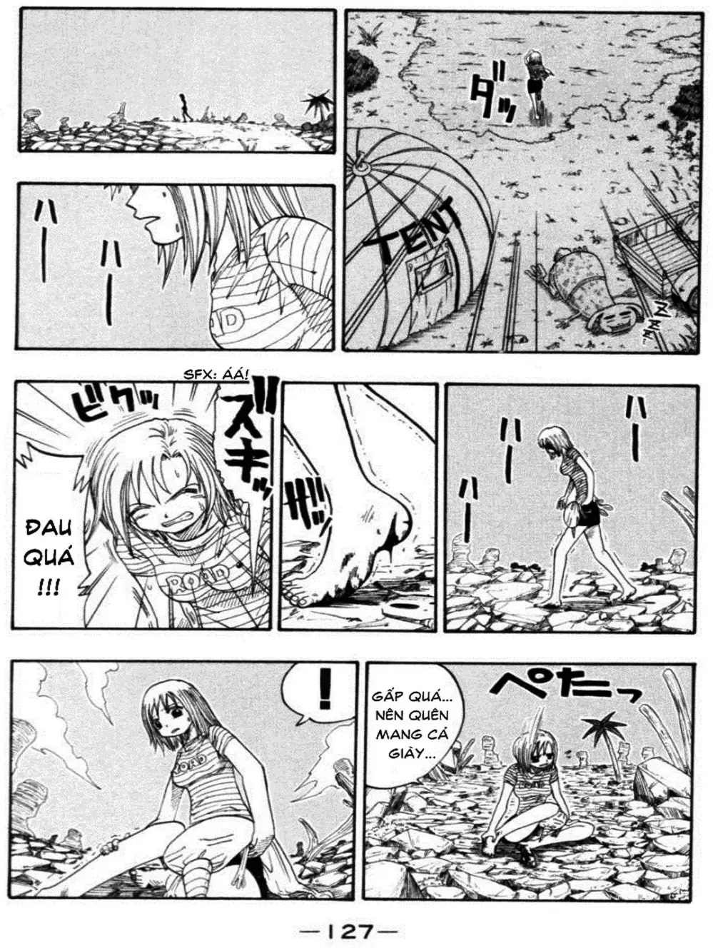 Truyện Tranh Thánh Thạch Rave - Rave Master trang 8