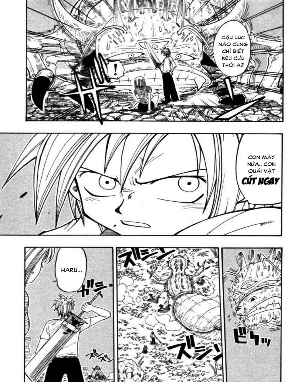 Truyện Tranh Thánh Thạch Rave - Rave Master trang 8